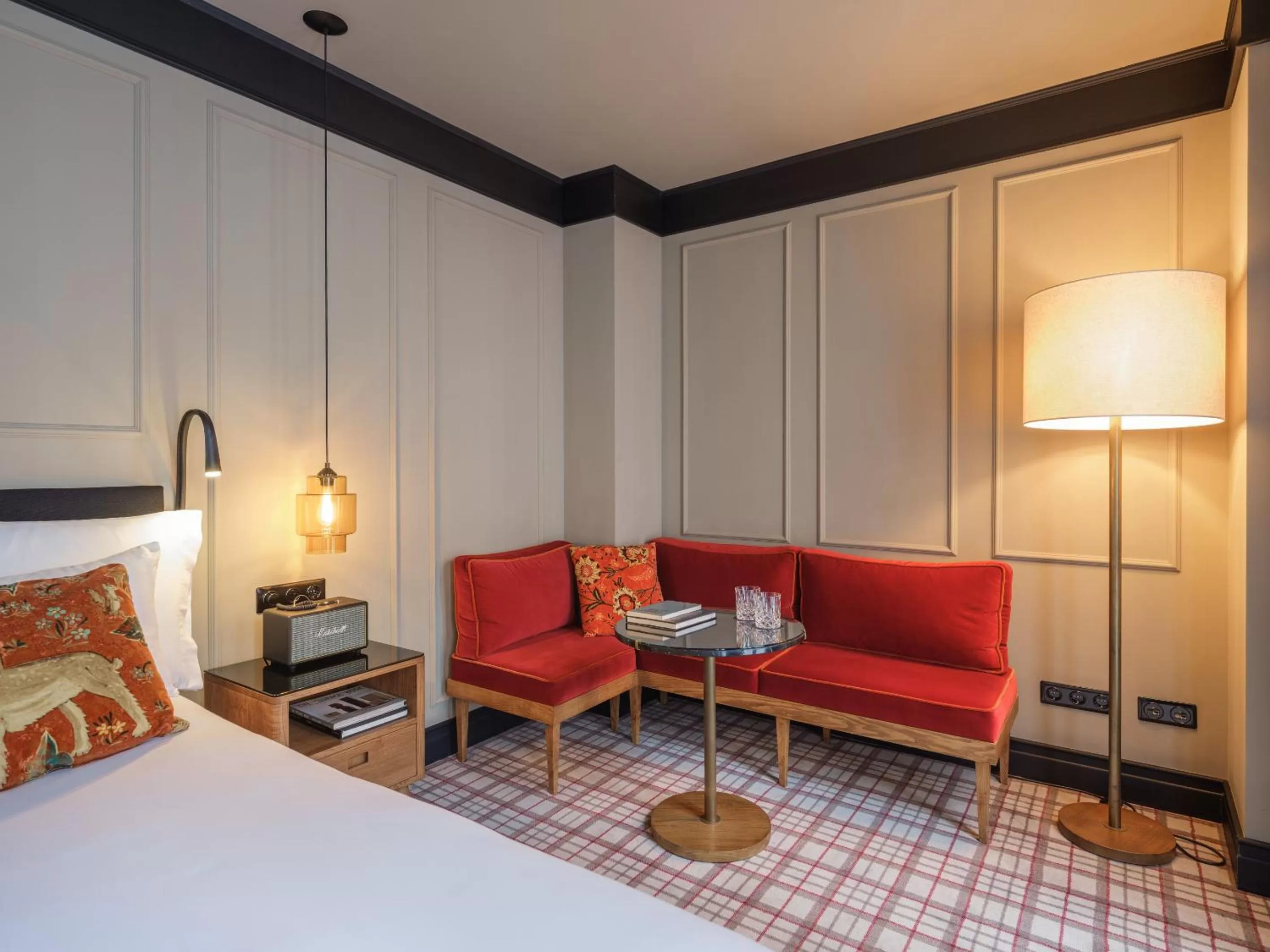 Living room, Bed in Wittmore Hotel - Adults Only, Small Luxury Hotels