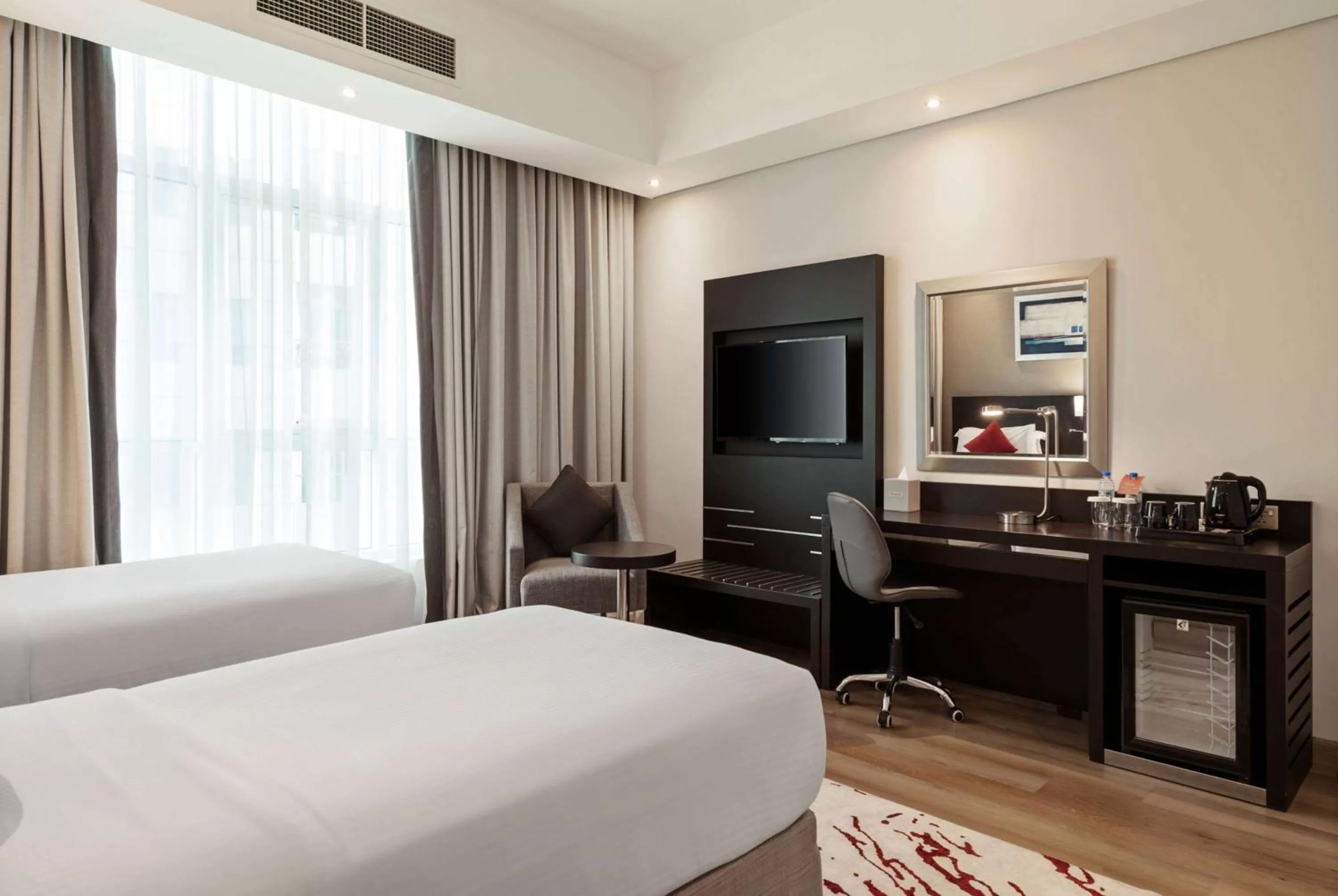 Photo of the whole room, Bed in Ramada by Wyndham Dubai Barsha Heights