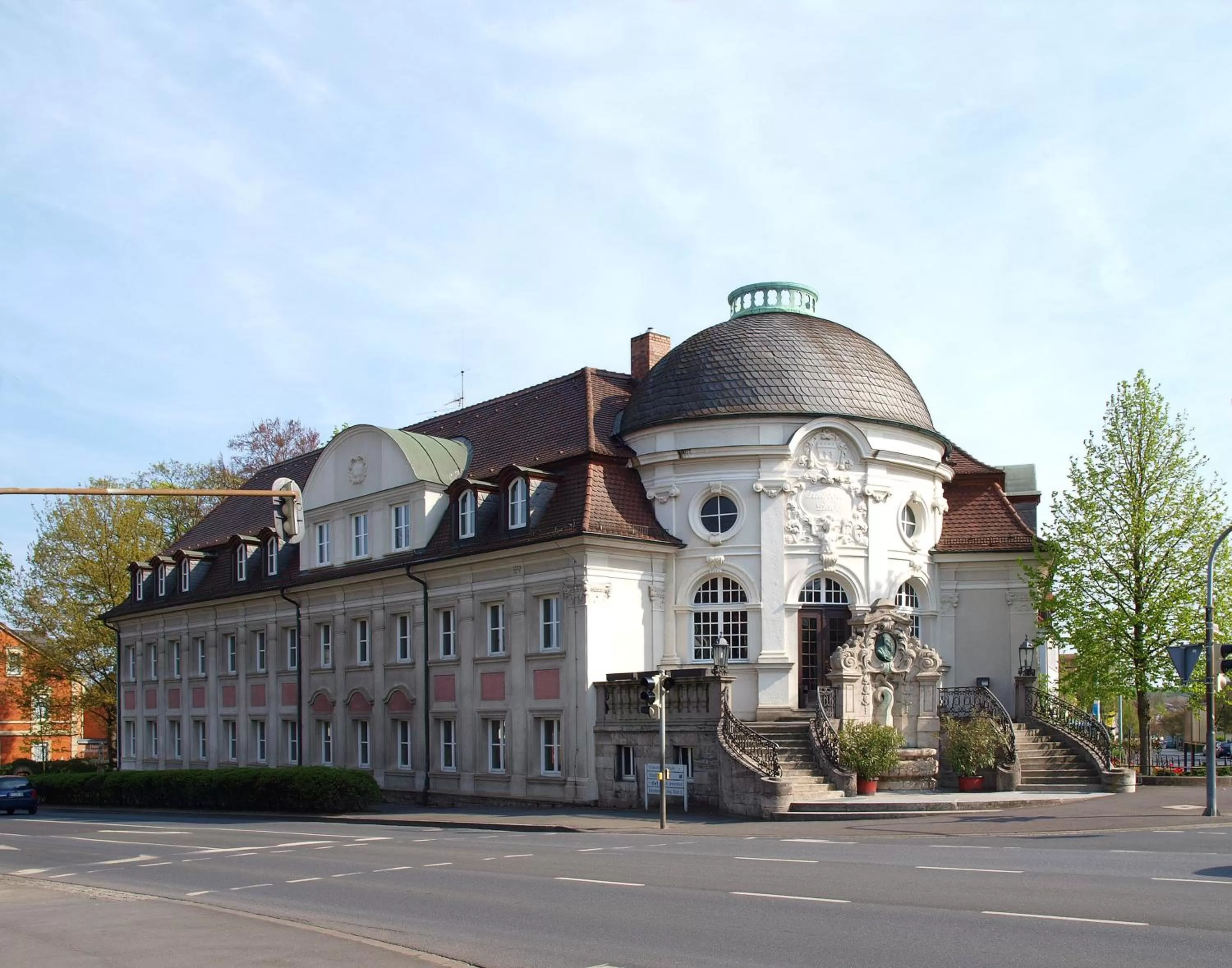 Property building in Hotel Kitzinger Hof an der B8