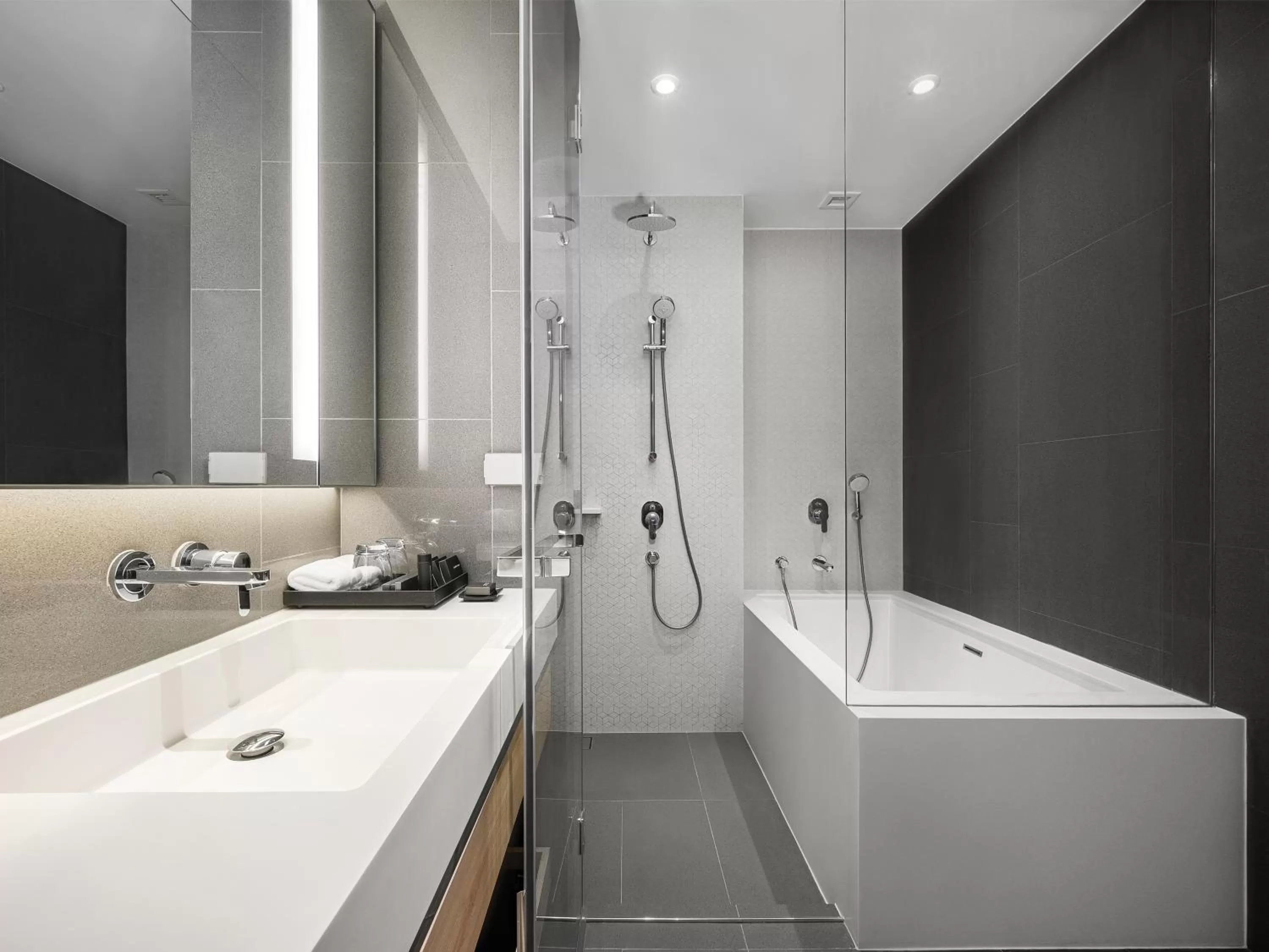 Toilet in Oakwood Suites Bangkok