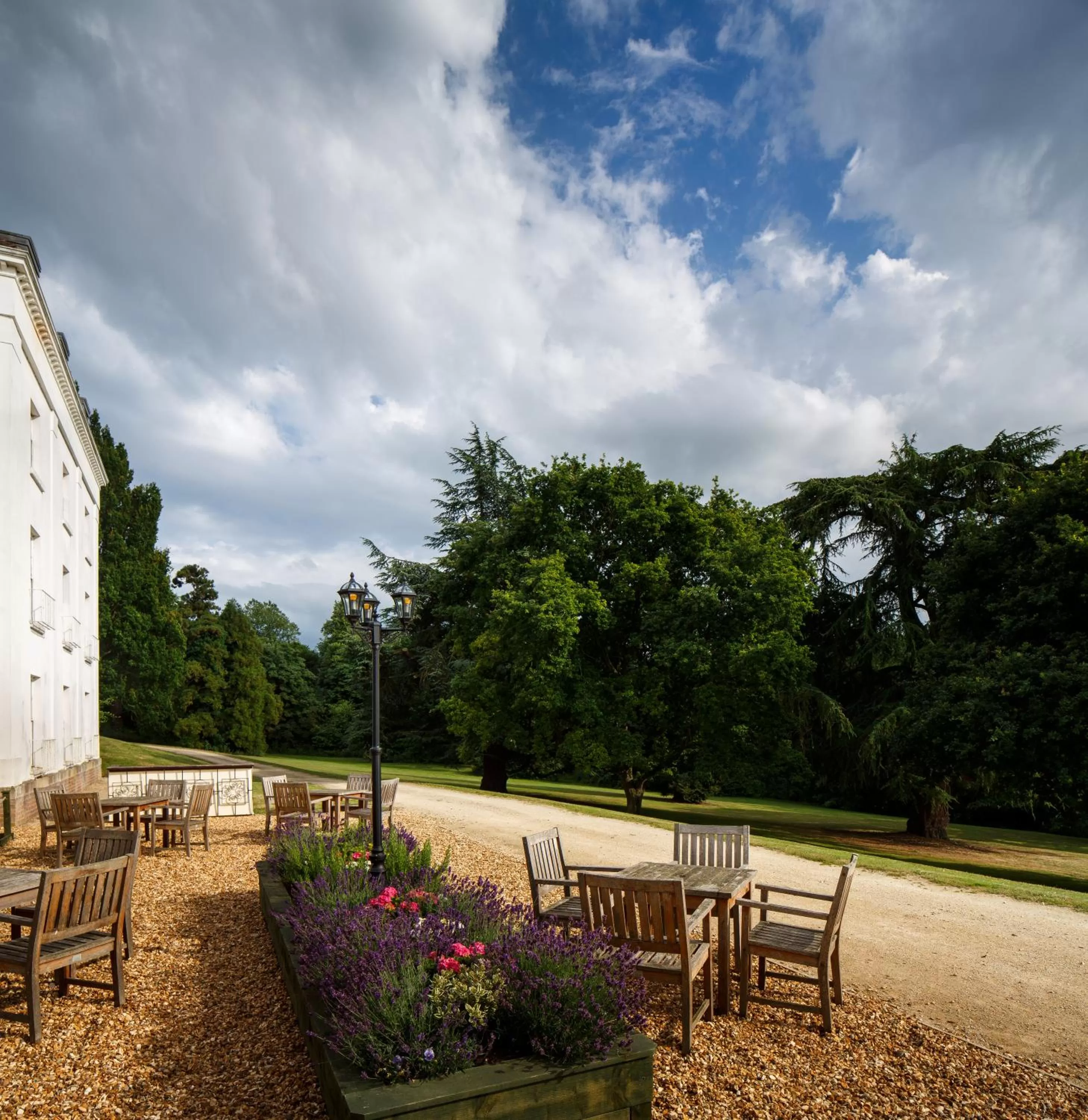 Garden view in Mercure Gloucester Bowden Hall Hotel