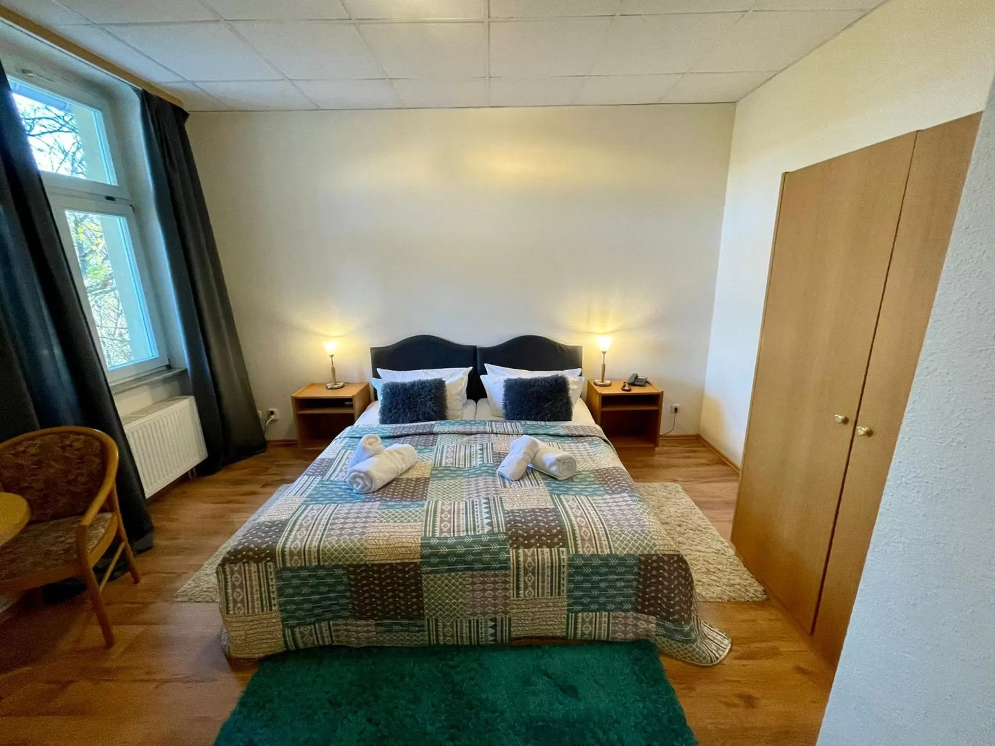 Bedroom, Bed in Parkhotel Waldschlösschen