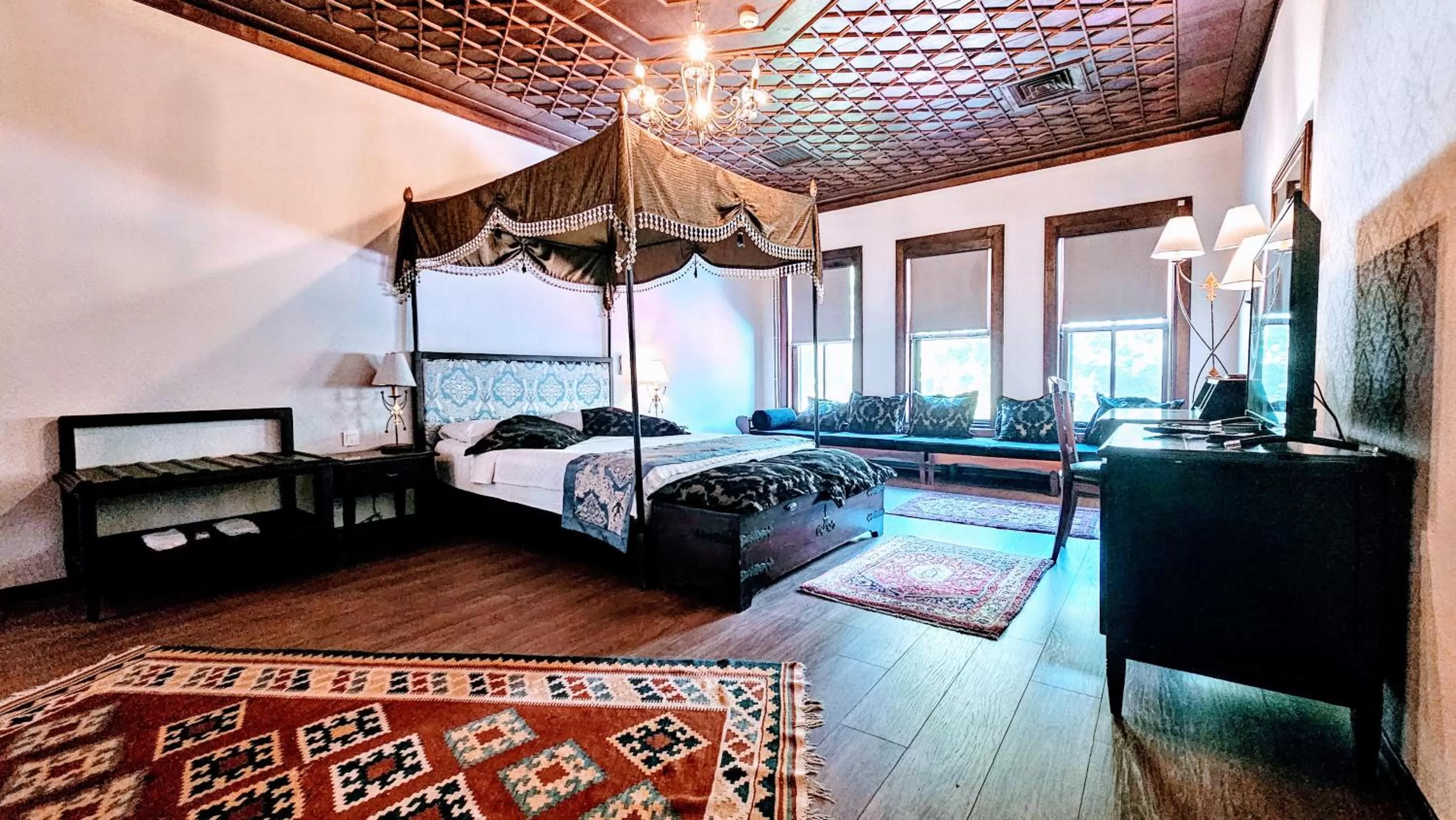 Living room, Bed in Otantik Hotel & Spa