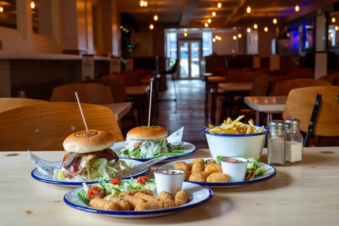 Food close-up in Hampton Hotel & restaurant