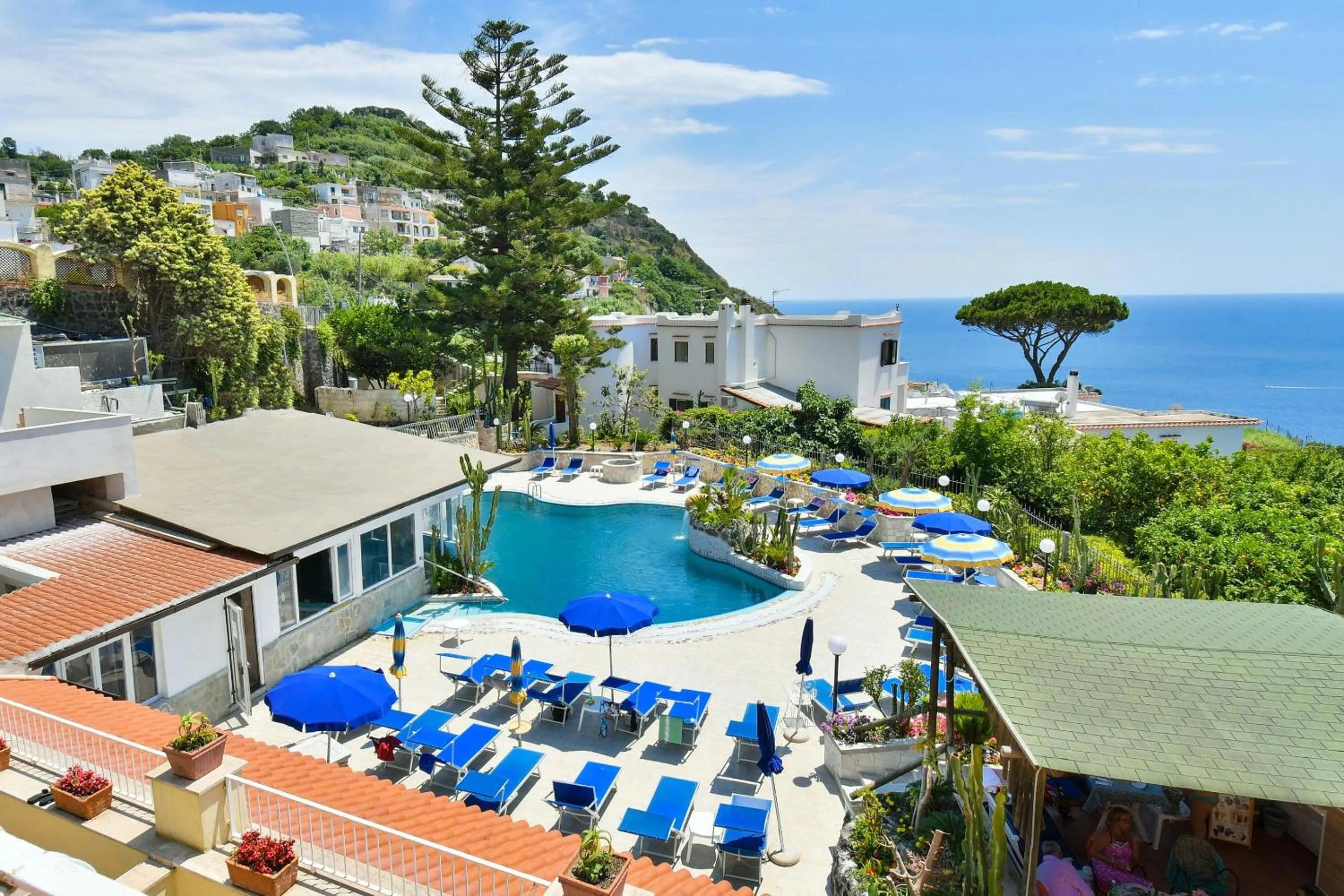 Bird's eye view in Hotel Terme Saint Raphael