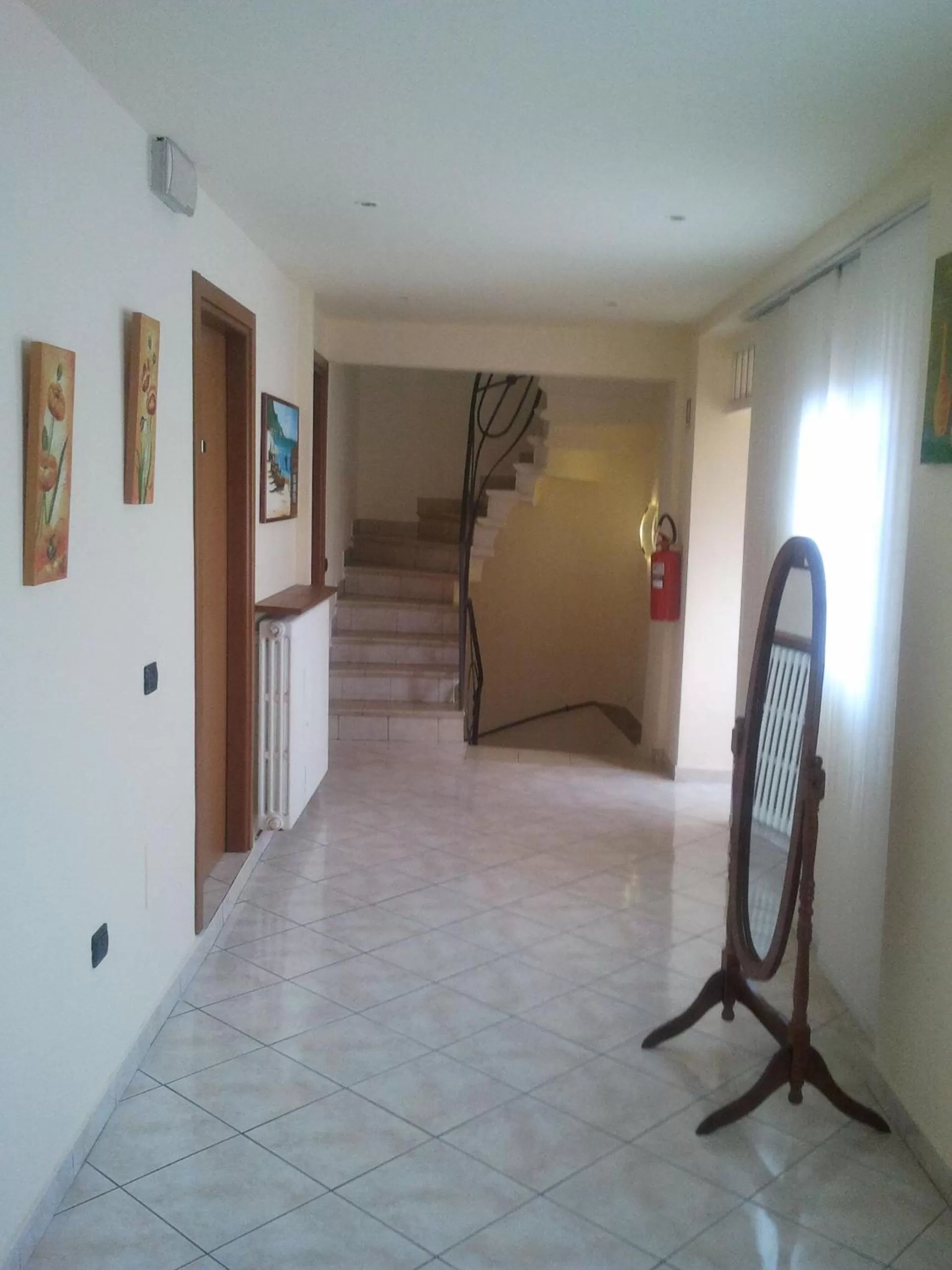 Patio in Hotel Legnano