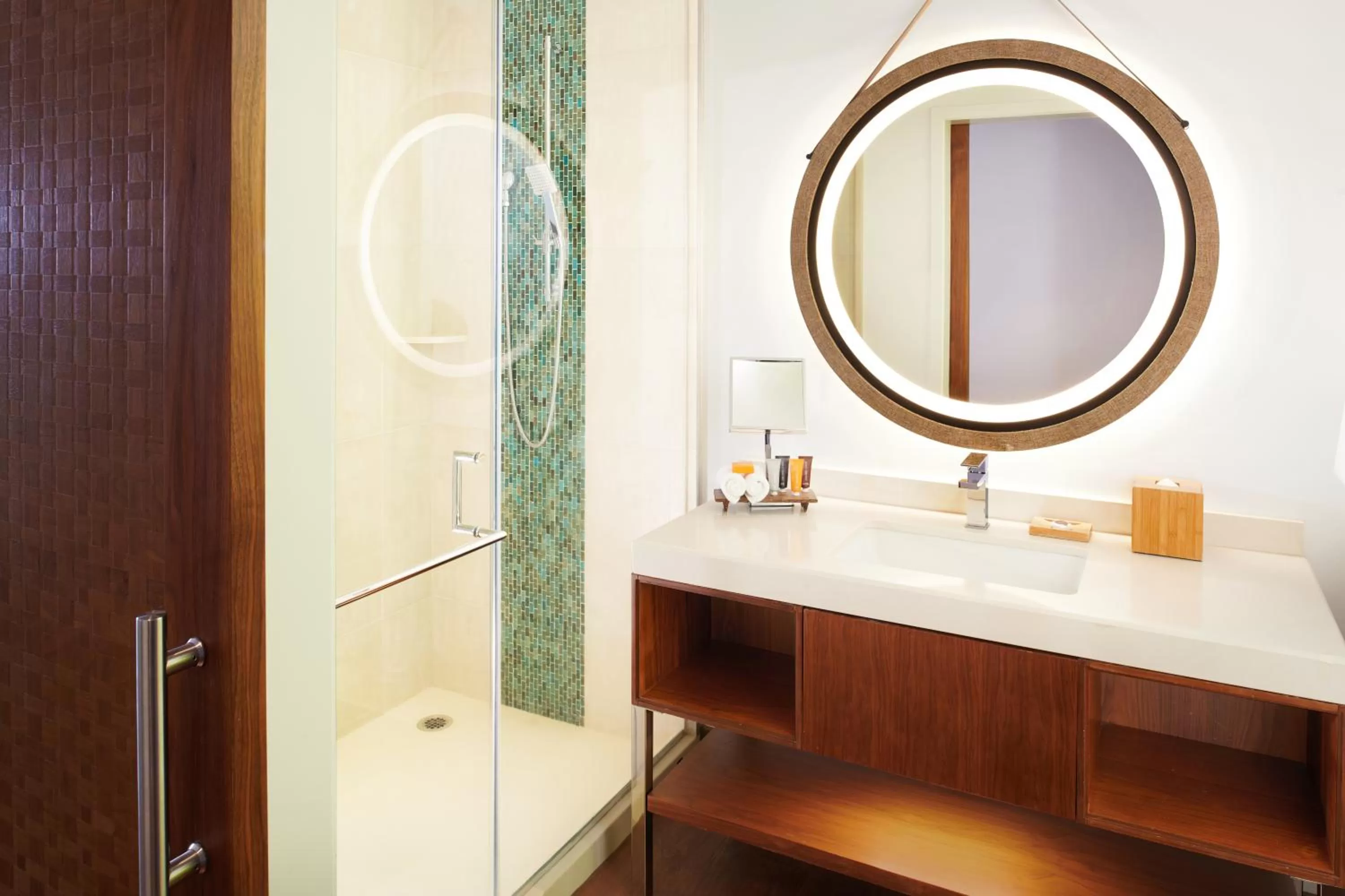 Shower in Hyatt Centric Waikiki Beach