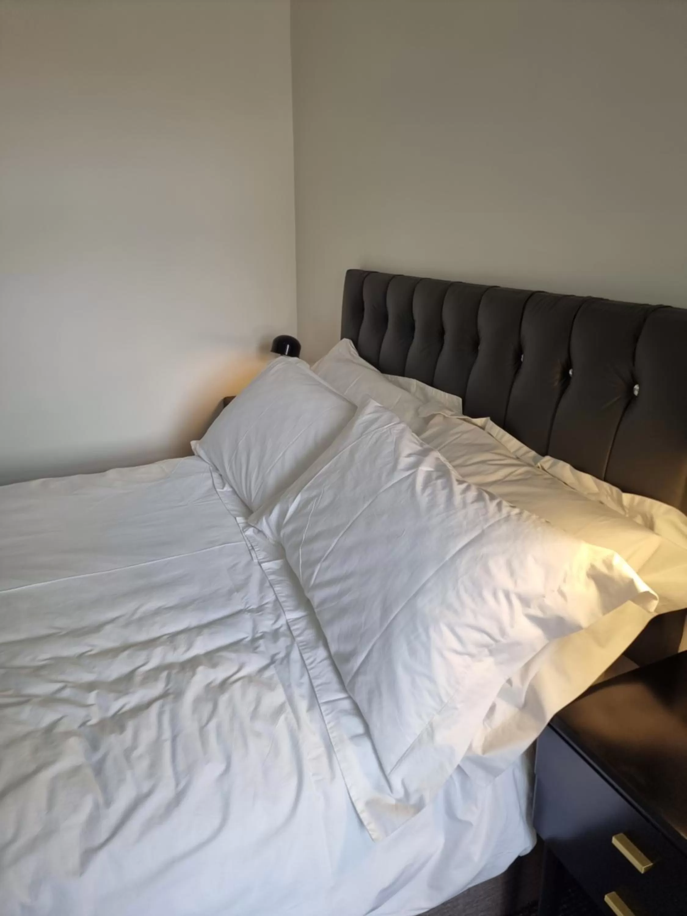 Bed in Langley House Hotel