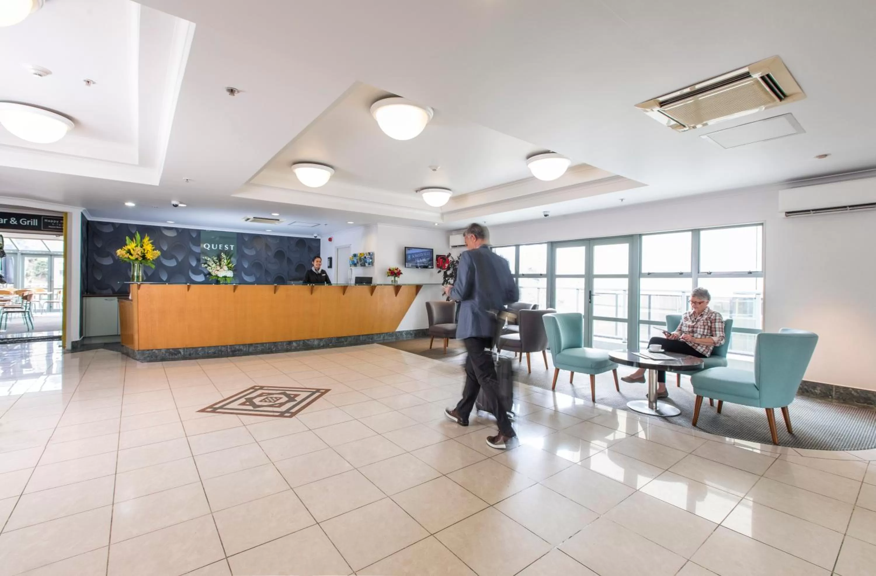 Lobby or reception in Quest Auckland Serviced Apartments