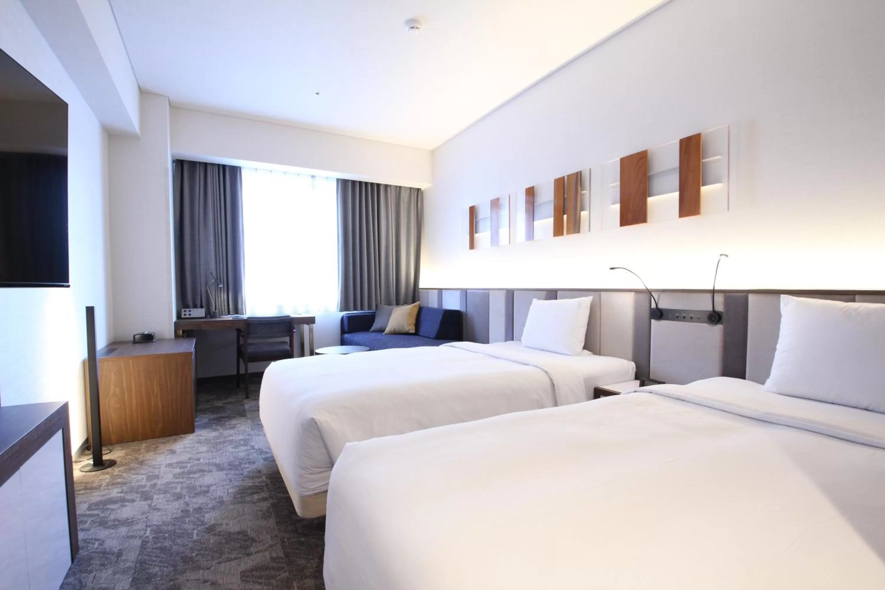 Photo of the whole room, Bed in ANA Holiday Inn Sendai by IHG
