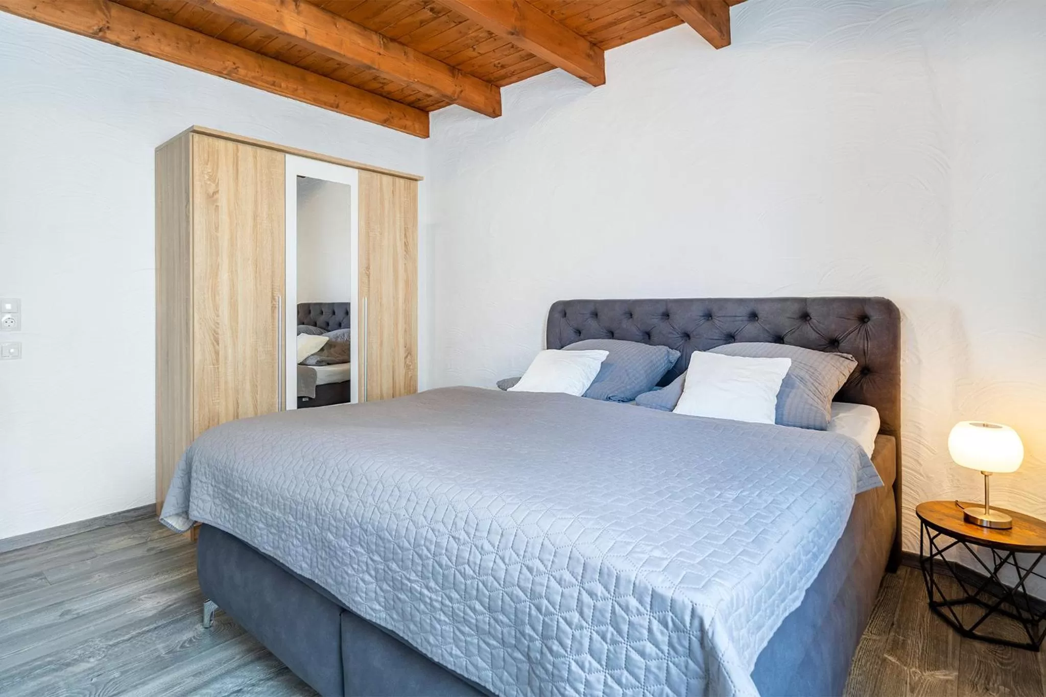 Bed in Villa Moorstern am Badesee Tannenhausen