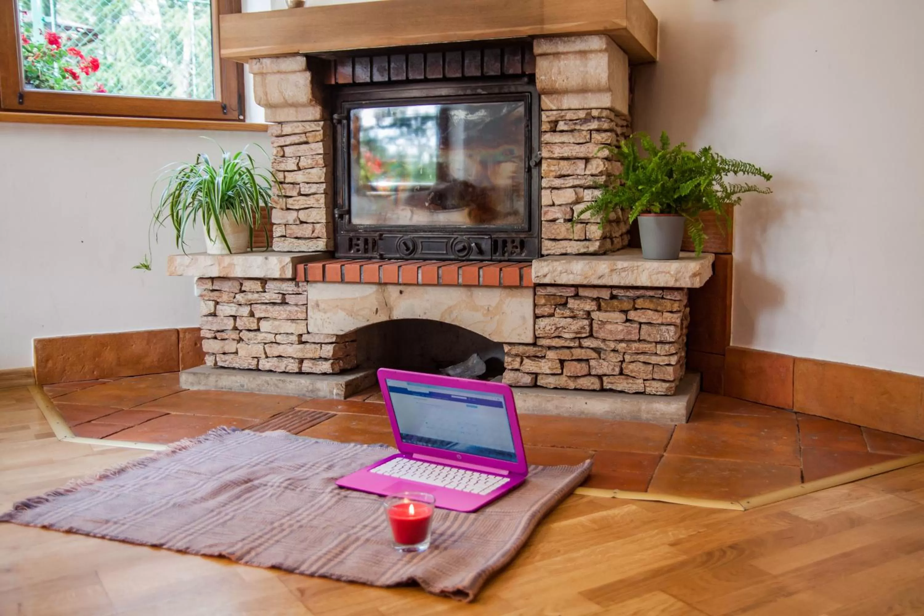 Living room, Seating Area in POKOJE GOŚCINNE WILCZNIK 12