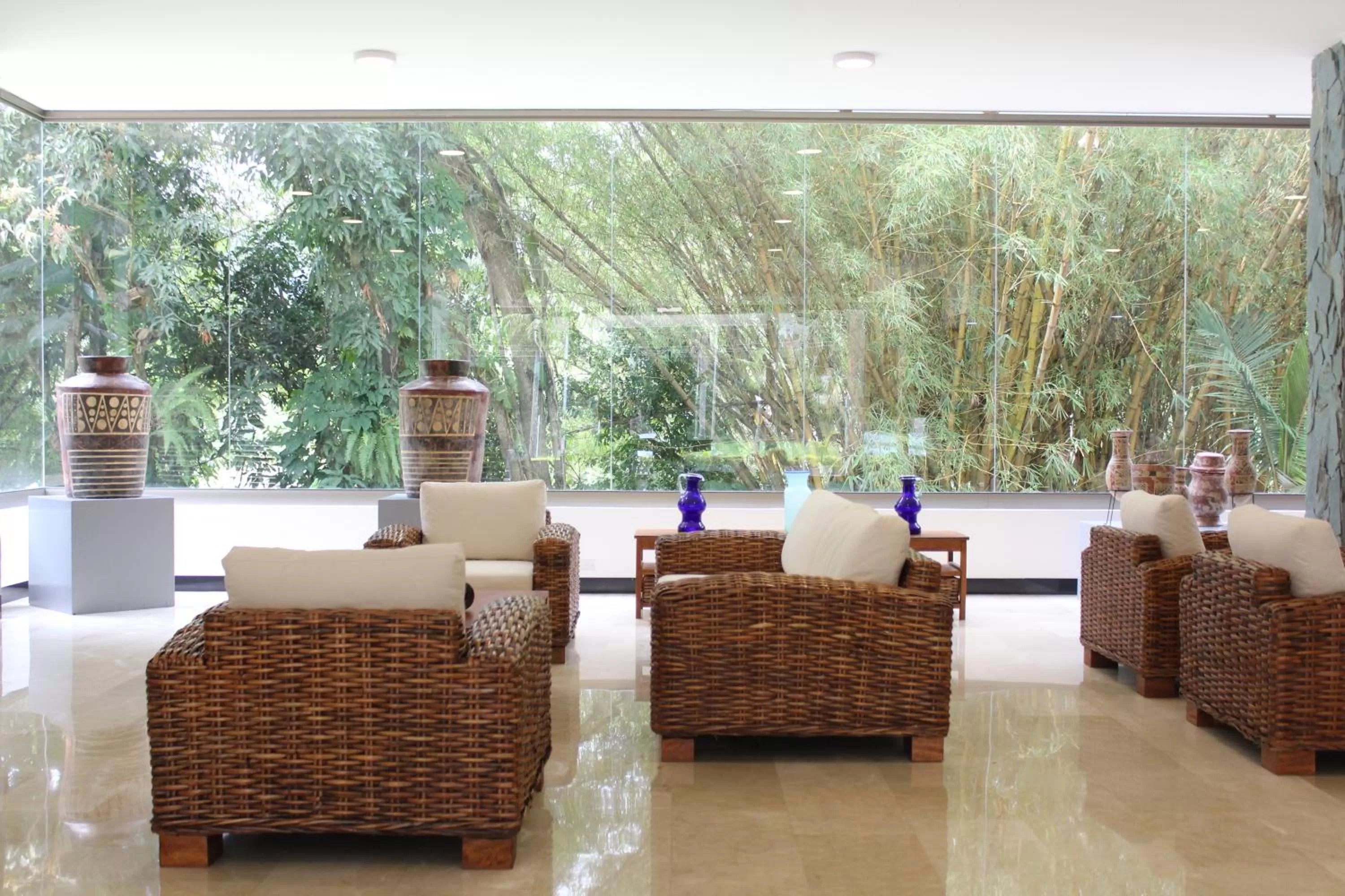 Lobby or reception in Hotel Ventura