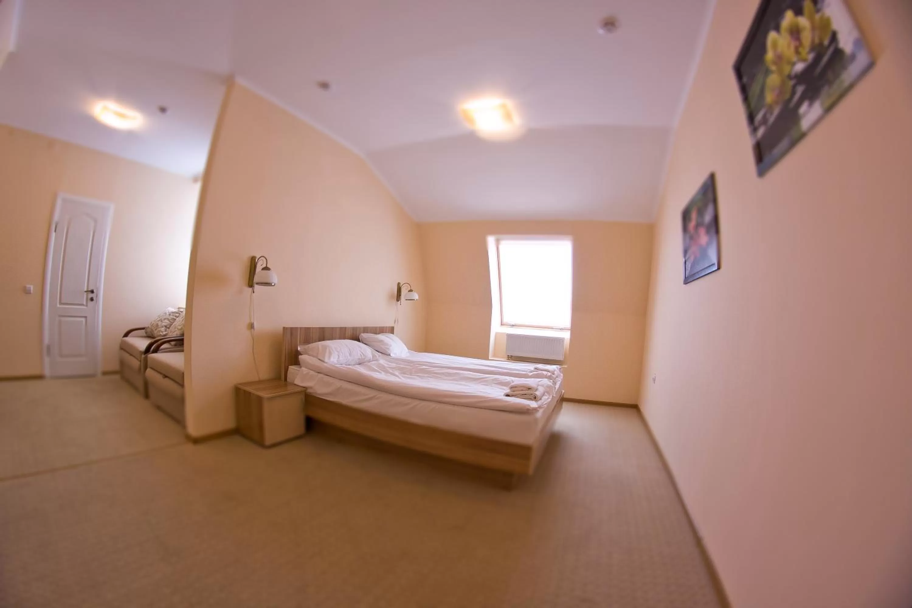 Photo of the whole room, Bed in Budget Hotel Ekotel