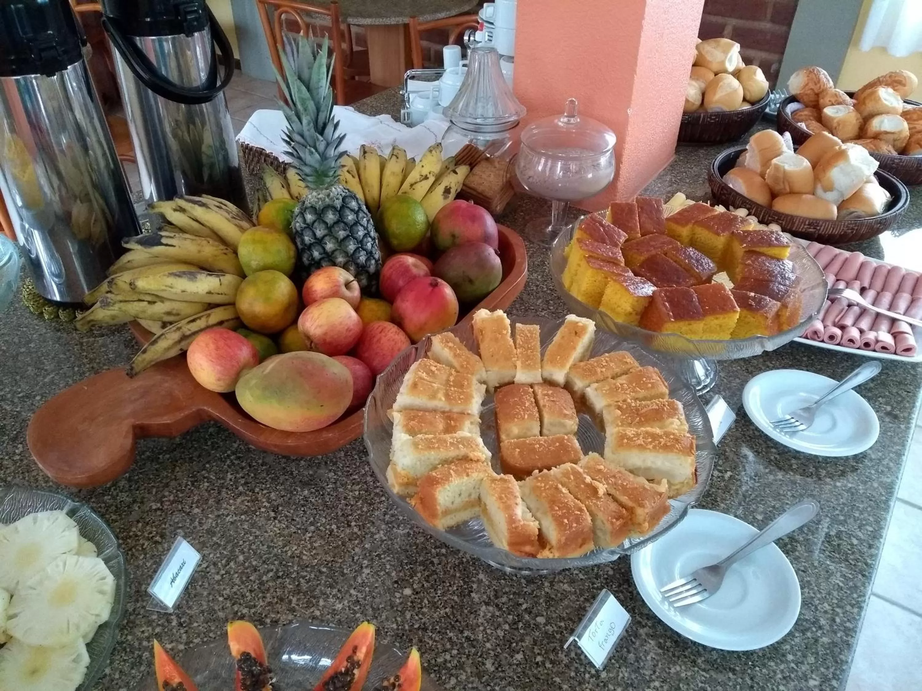 Food and drinks in Pousada e Chale Porto Paraiso