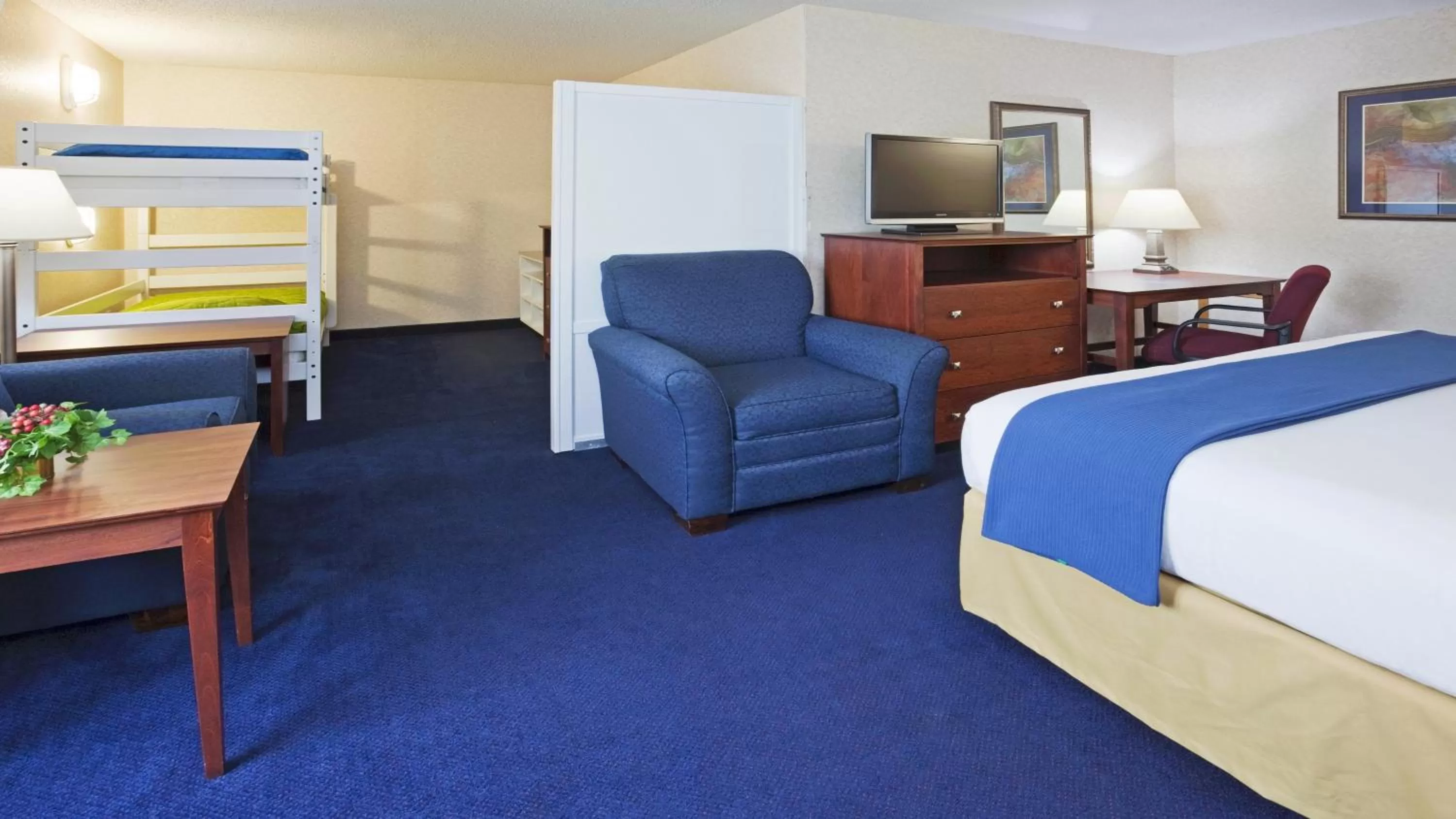 Photo of the whole room, Bed in Holiday Inn Express Deforest by IHG