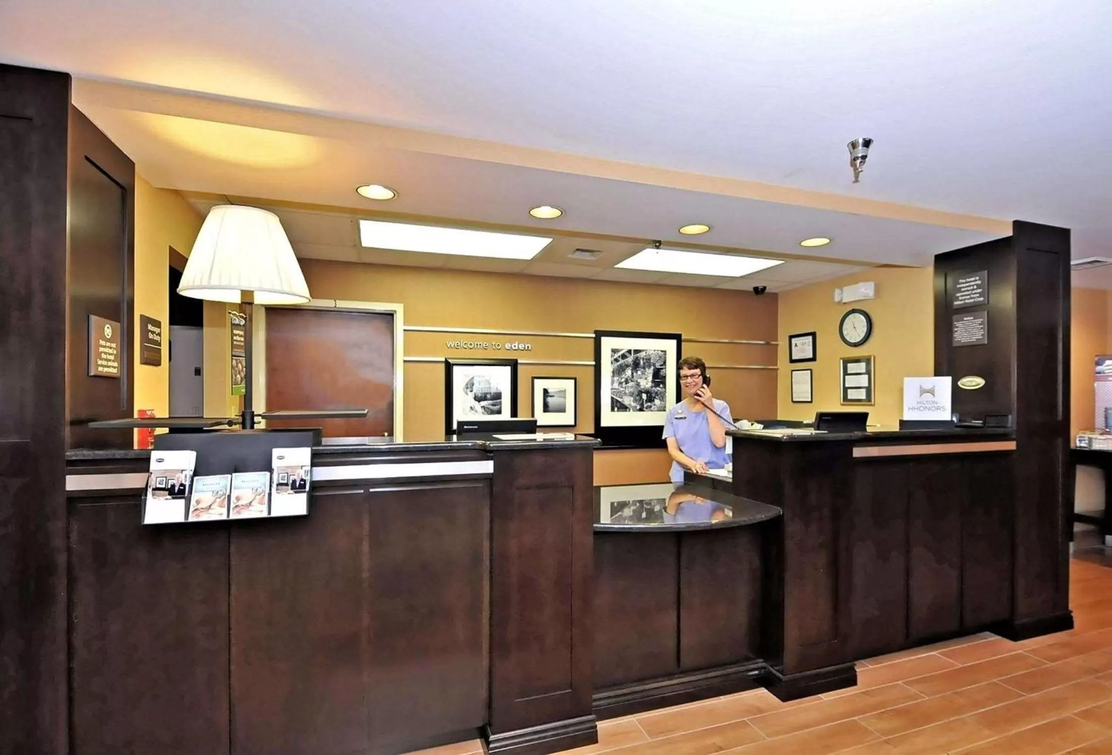 Lobby or reception in Hampton Inn Eden