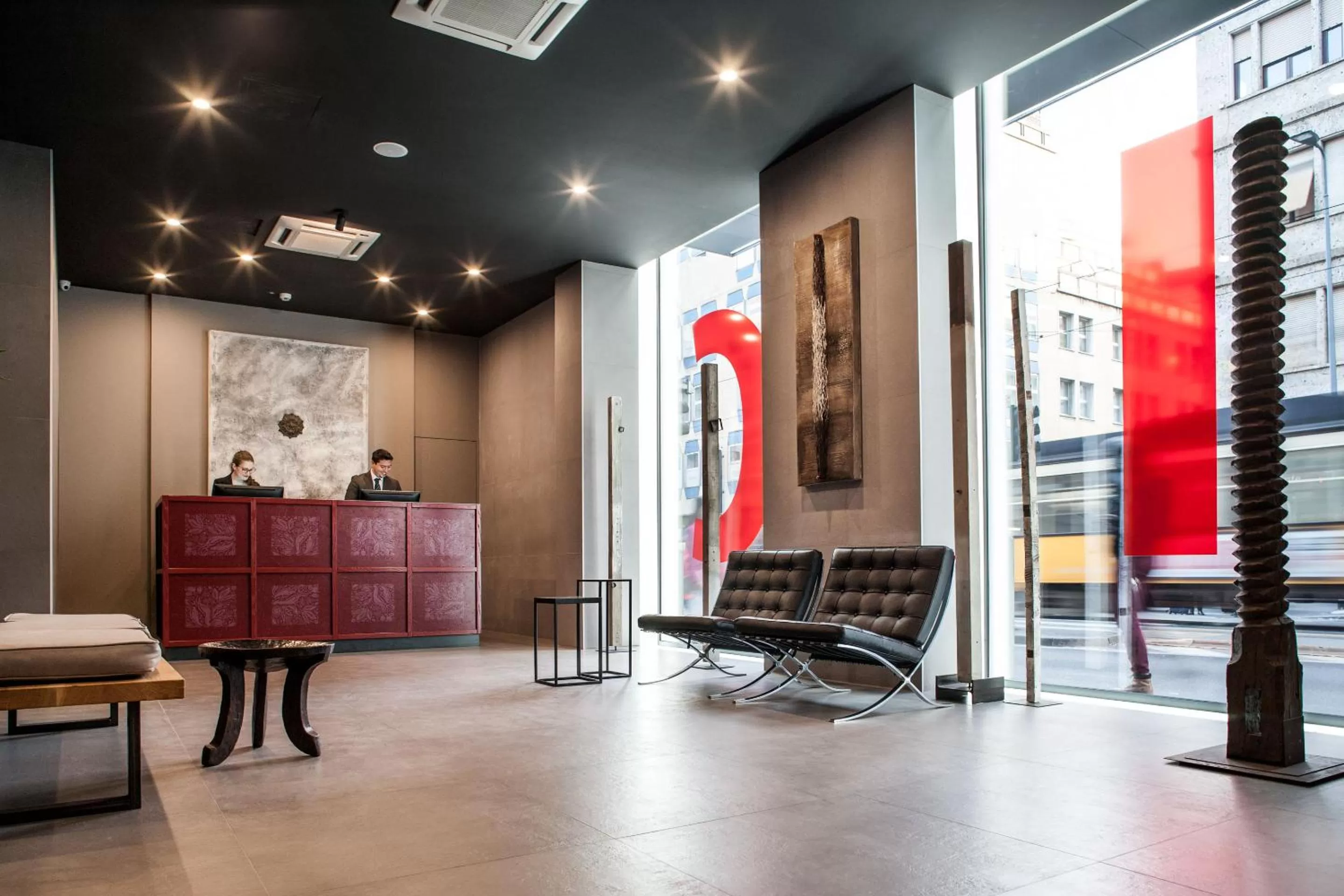 Lobby or reception in Spice Hotel Milano