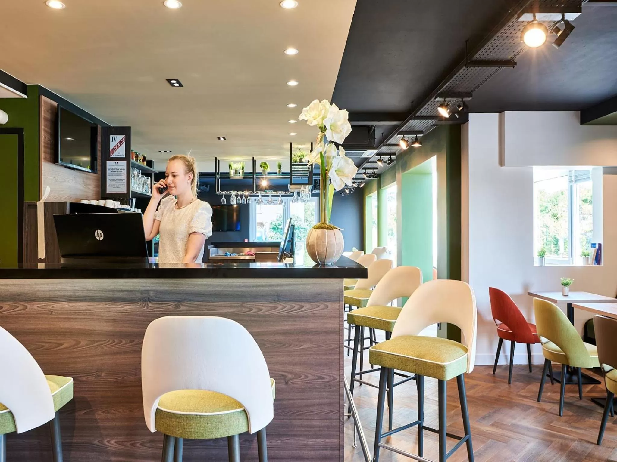 Lobby or reception in Kyriad Rouen Sud - Val de Reuil