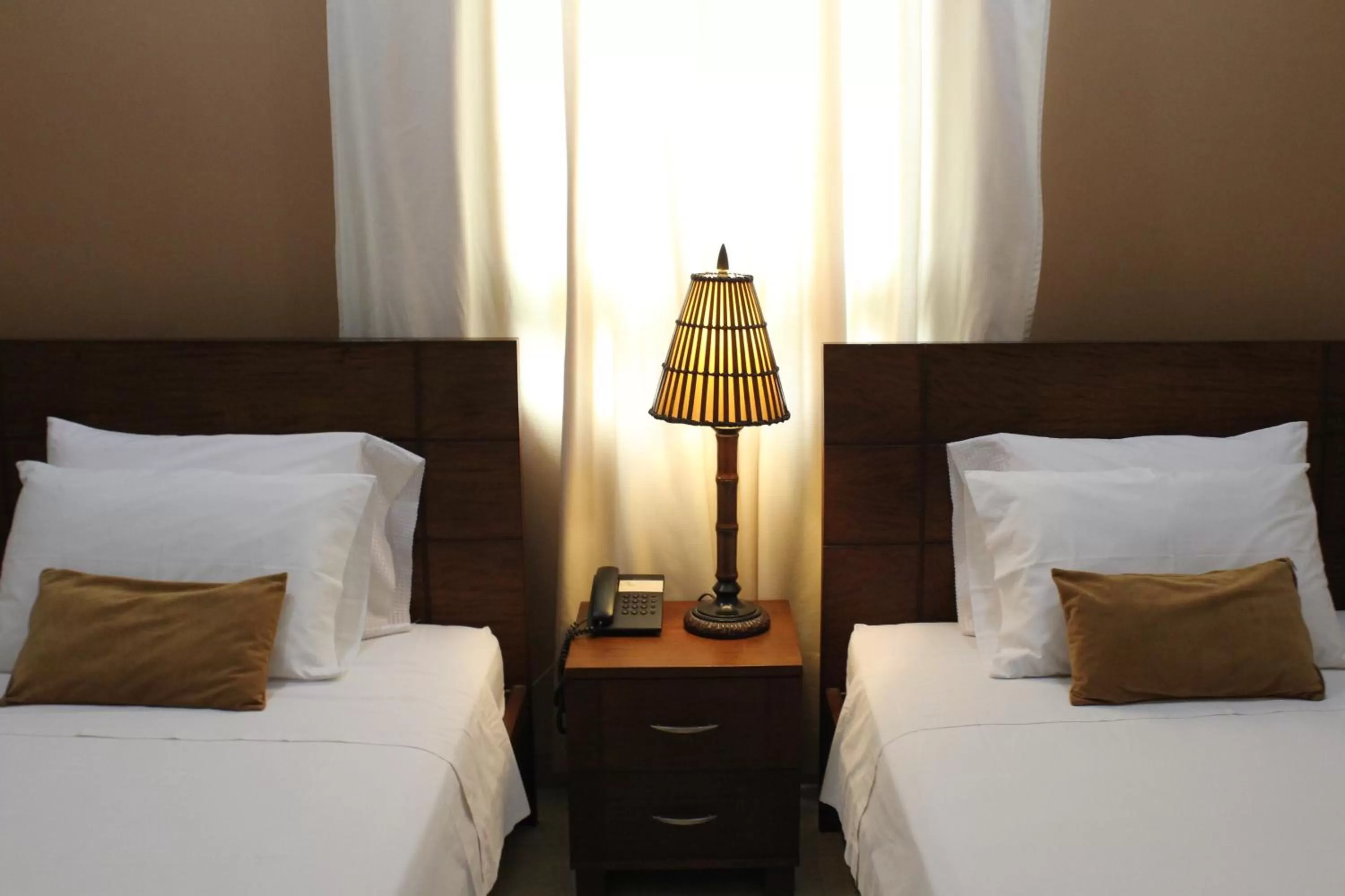 Bed in Hotel Solaris