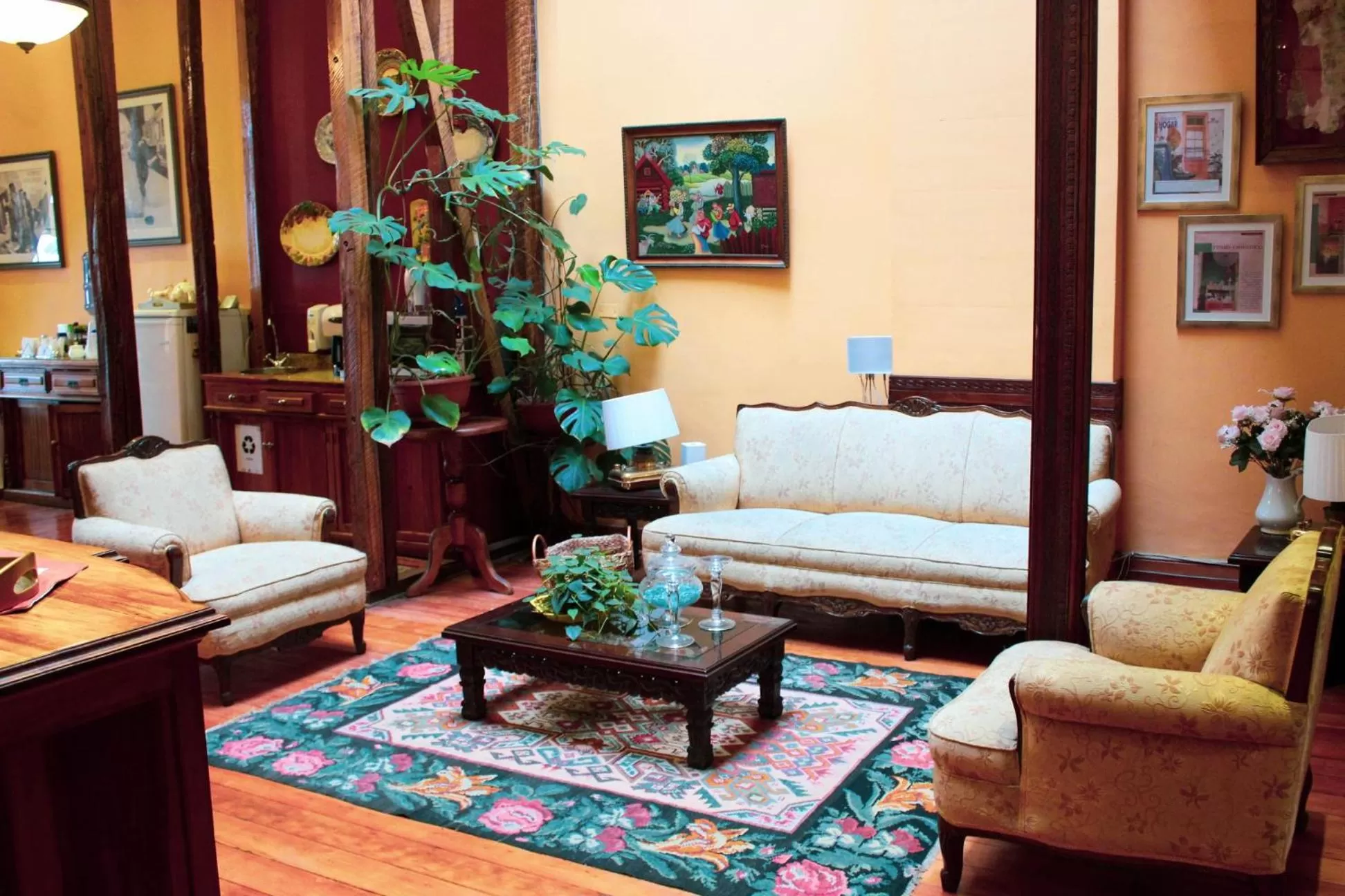 Living room in Hotel Boutique Acontraluz