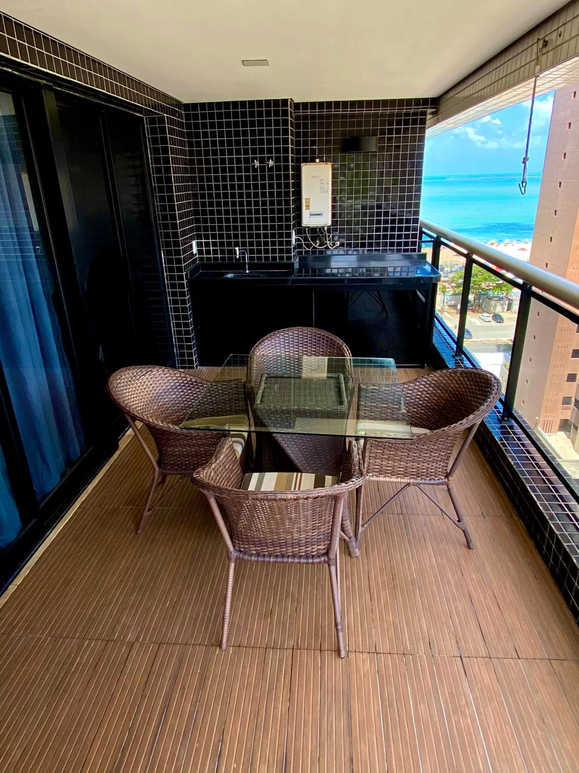 Balcony/Terrace in Landscape Beira Mar Meireles