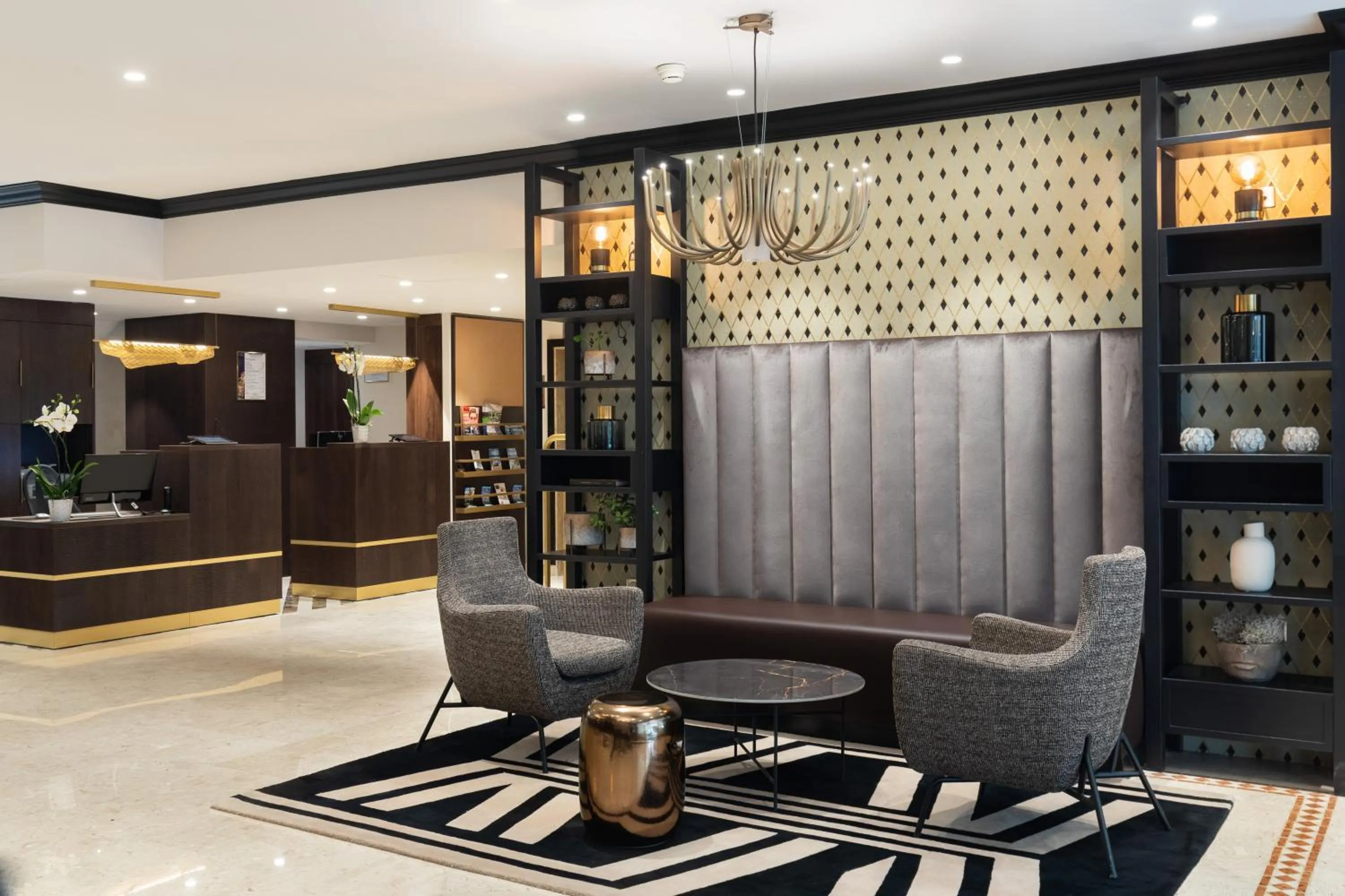 Living room in Best Western Plus Hôtel Massena Nice