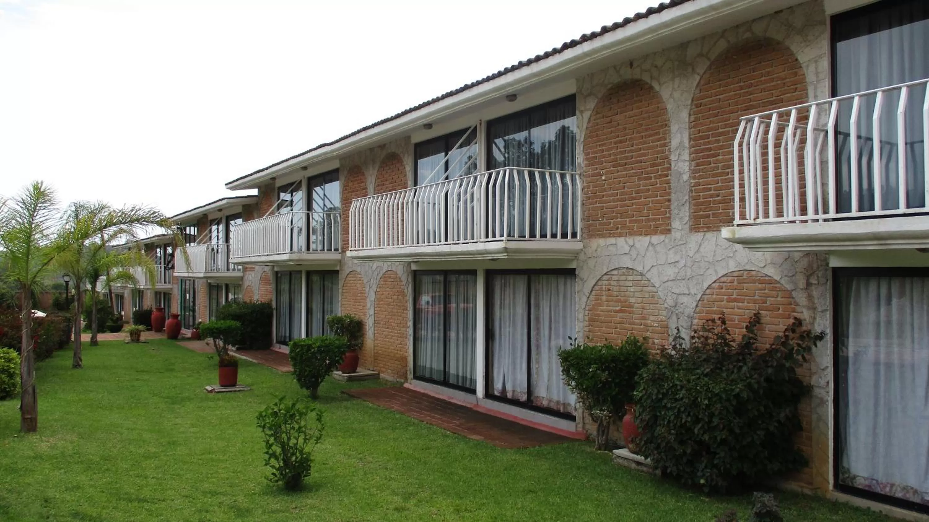 Patio in Hotel Villa Monarca Inn