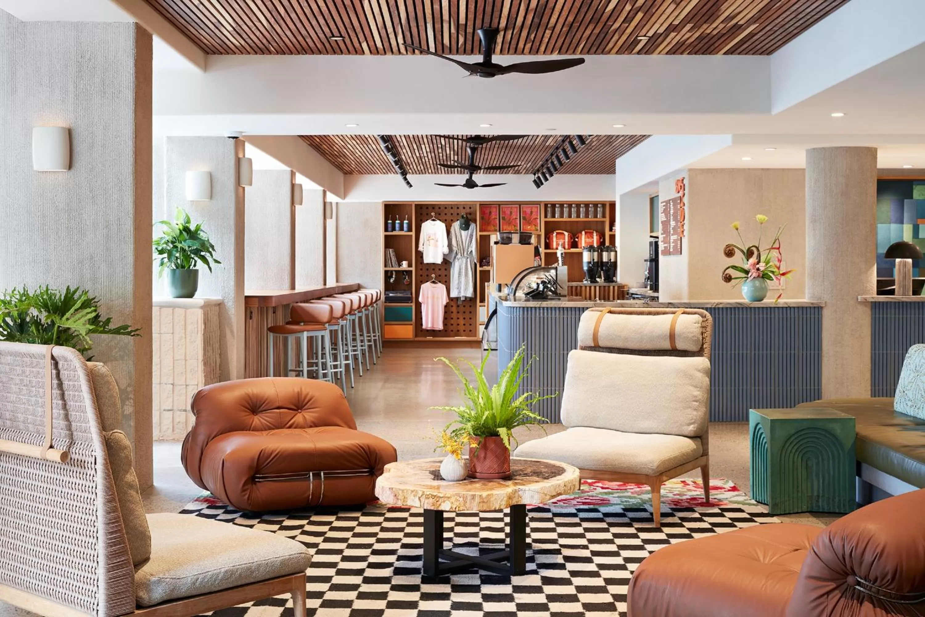 Lobby or reception in Wayfinder Waikiki - Voted Top 10 Best Hotels in Hawaii!