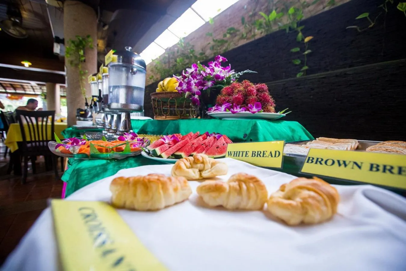 American breakfast in Kata Poolside Resort SHA Extra Plus