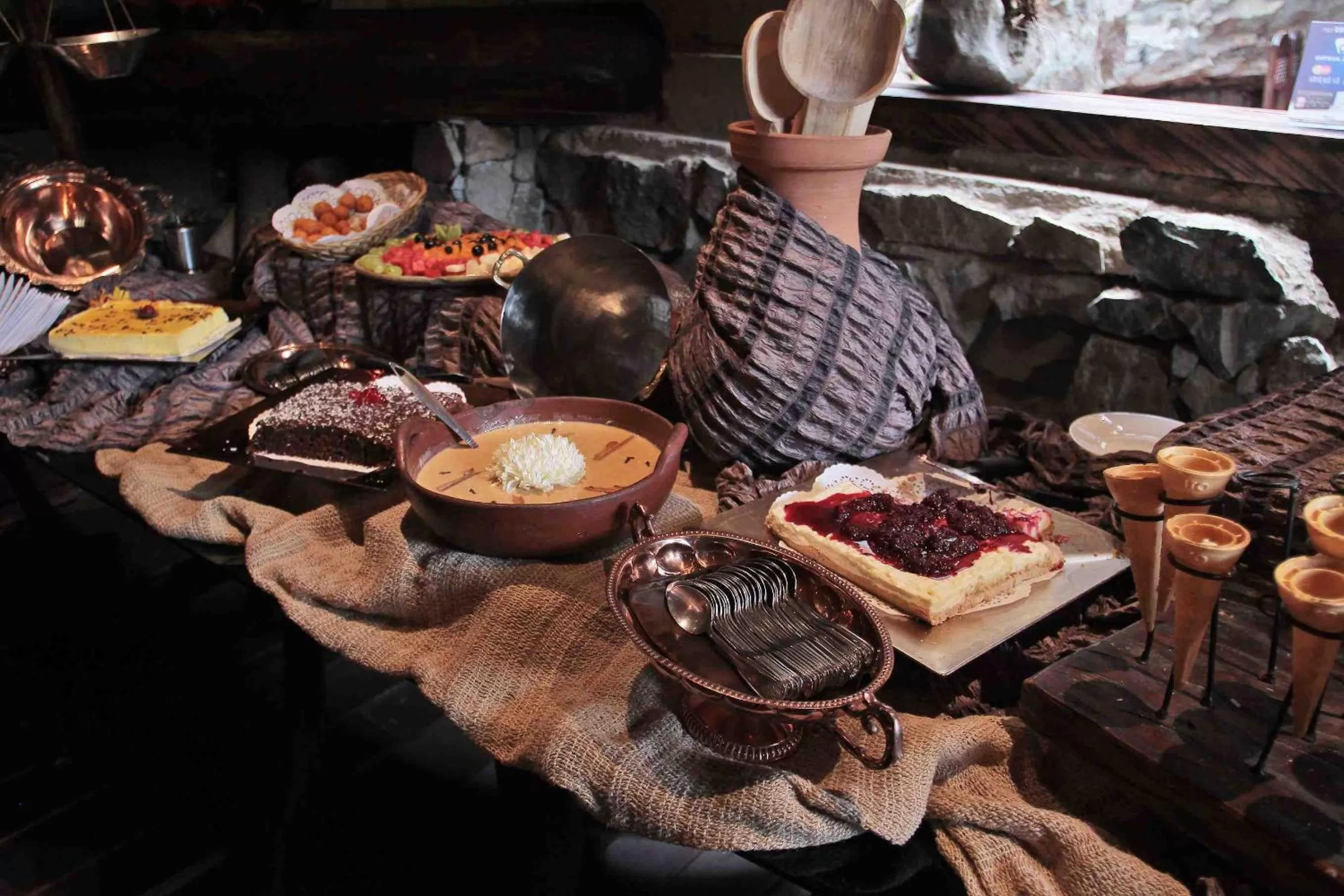 Meals in Hacienda Hostería Dos Chorreras