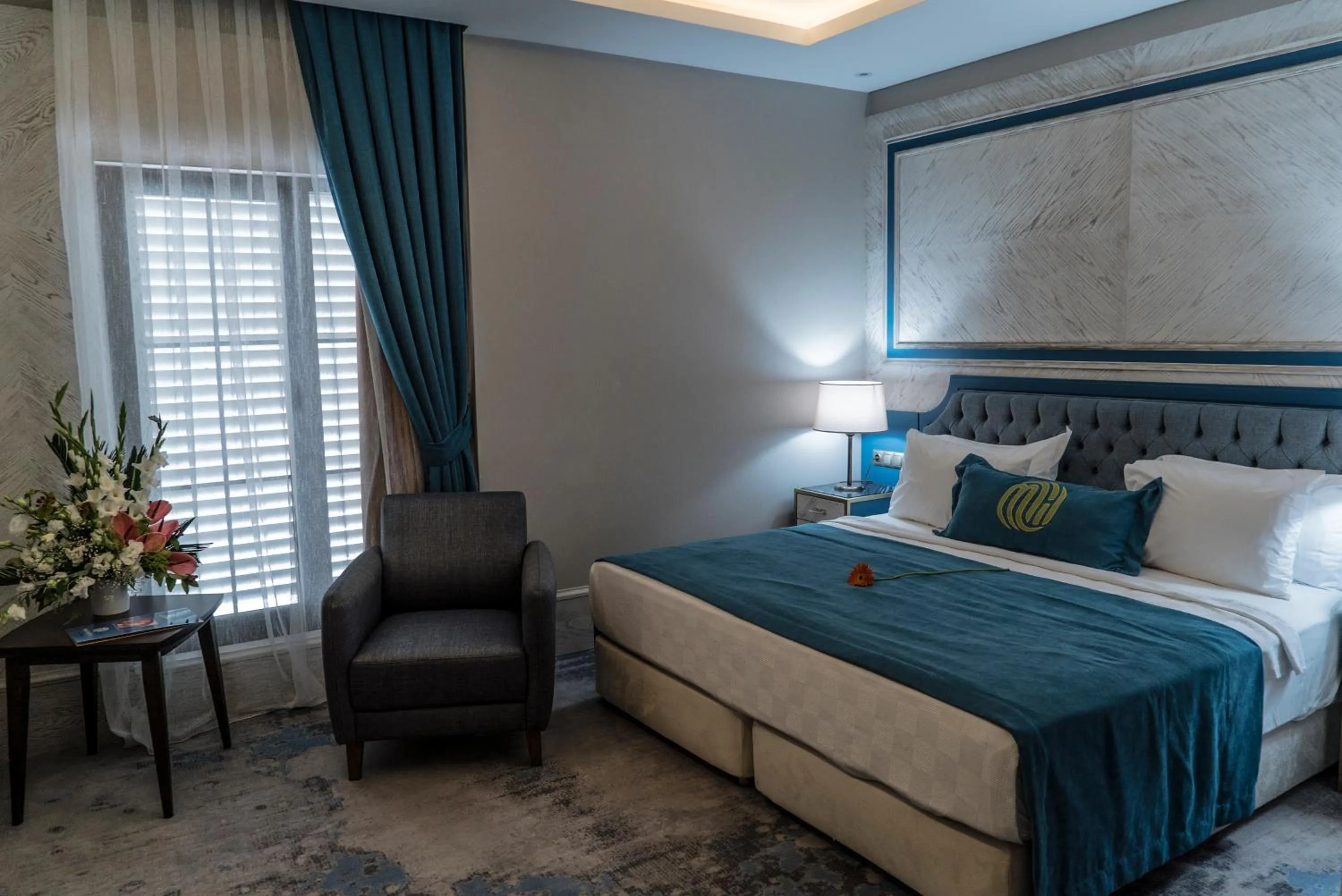 Bedroom, Bed in Mirart Hotel Boutique & SPA Yalova