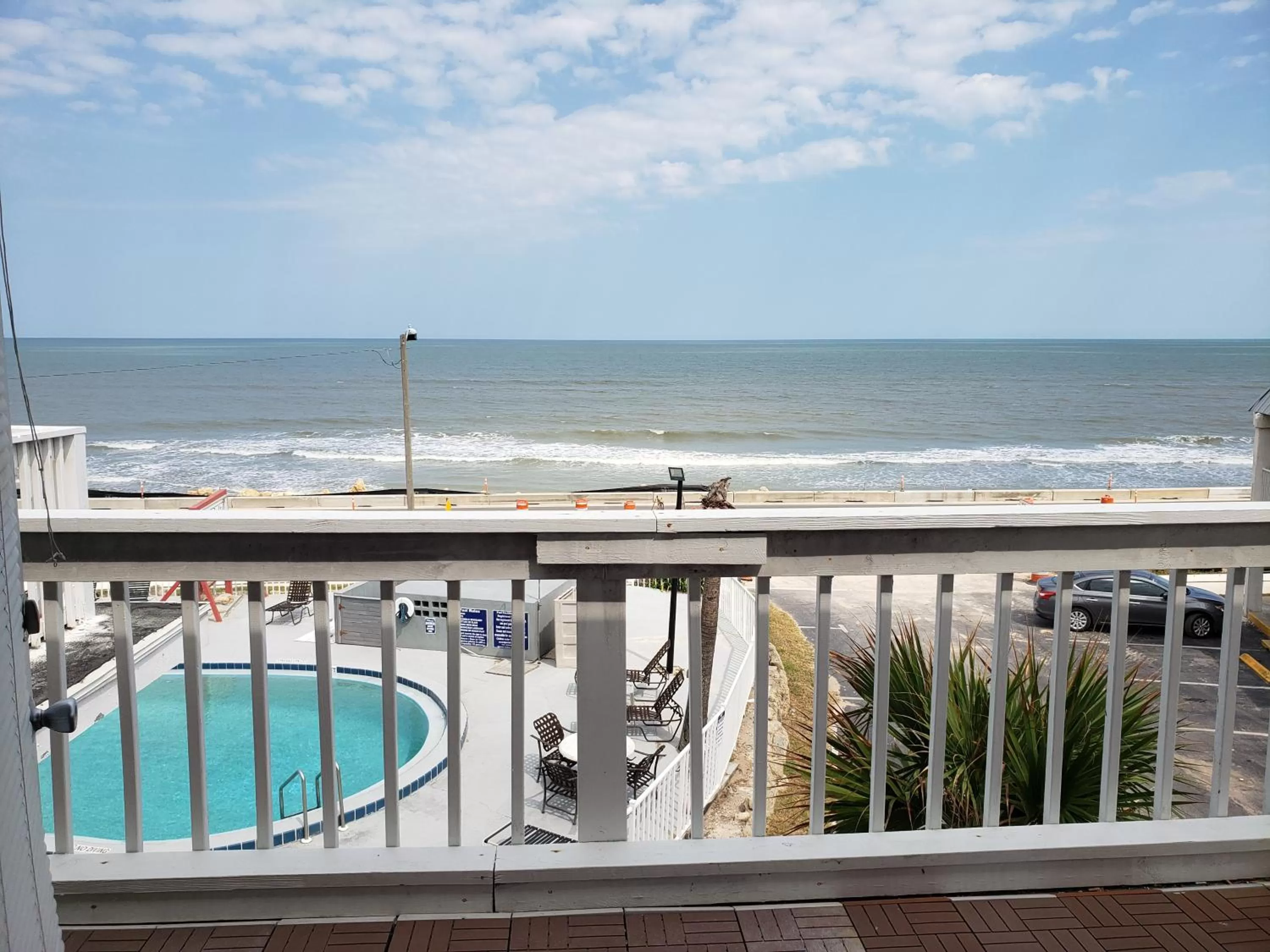 Balcony/Terrace in Topaz Motel - Flagler Beach