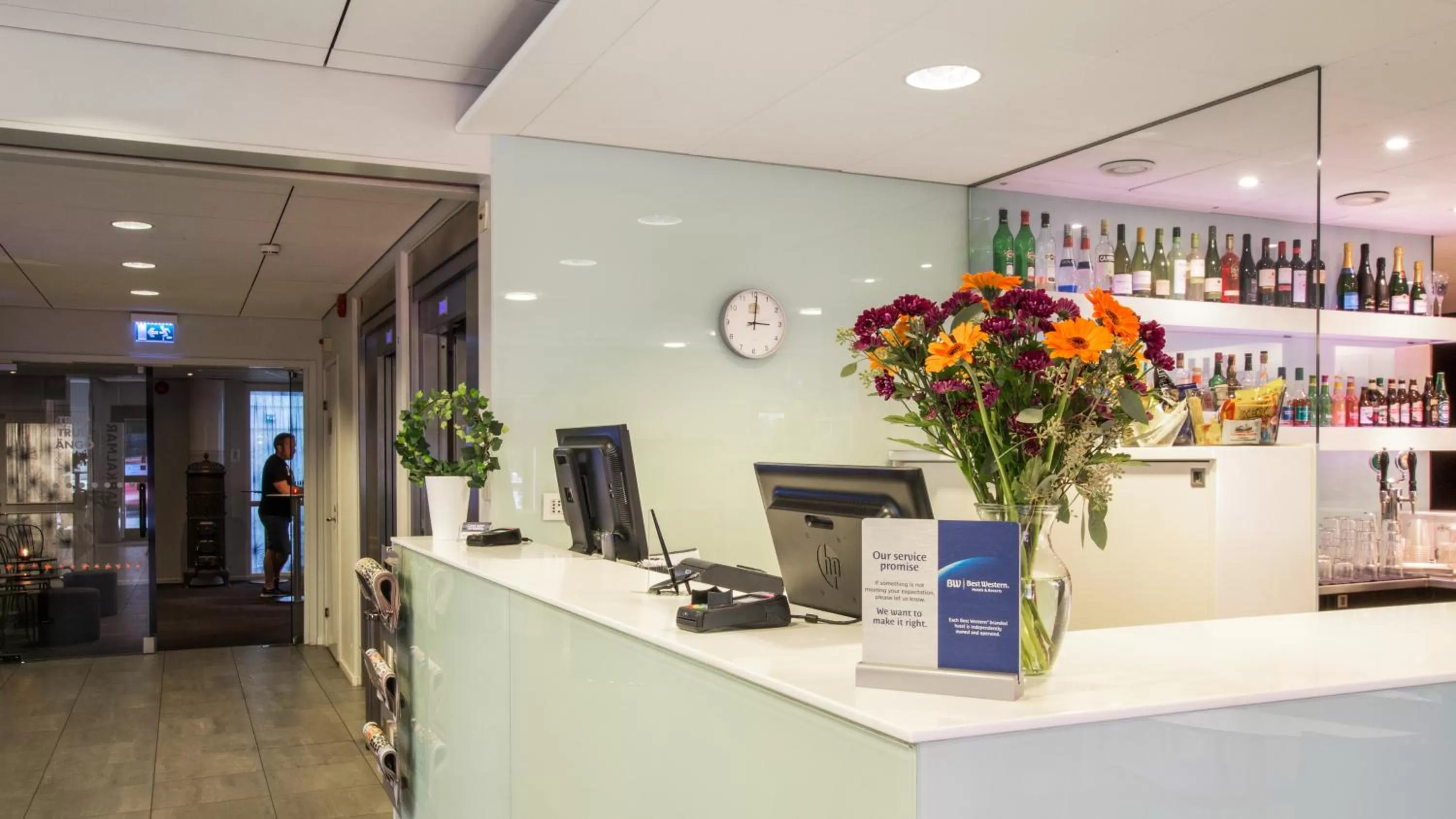 Lobby or reception in Best Western Plus Kalmarsund Hotell