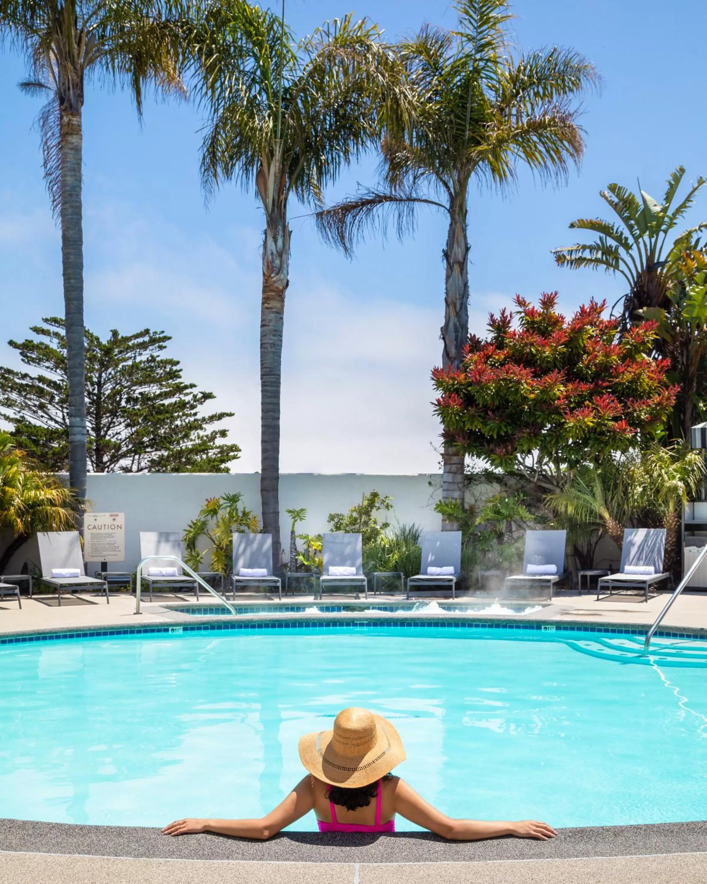 Swimming pool in Portola Hotel & Spa