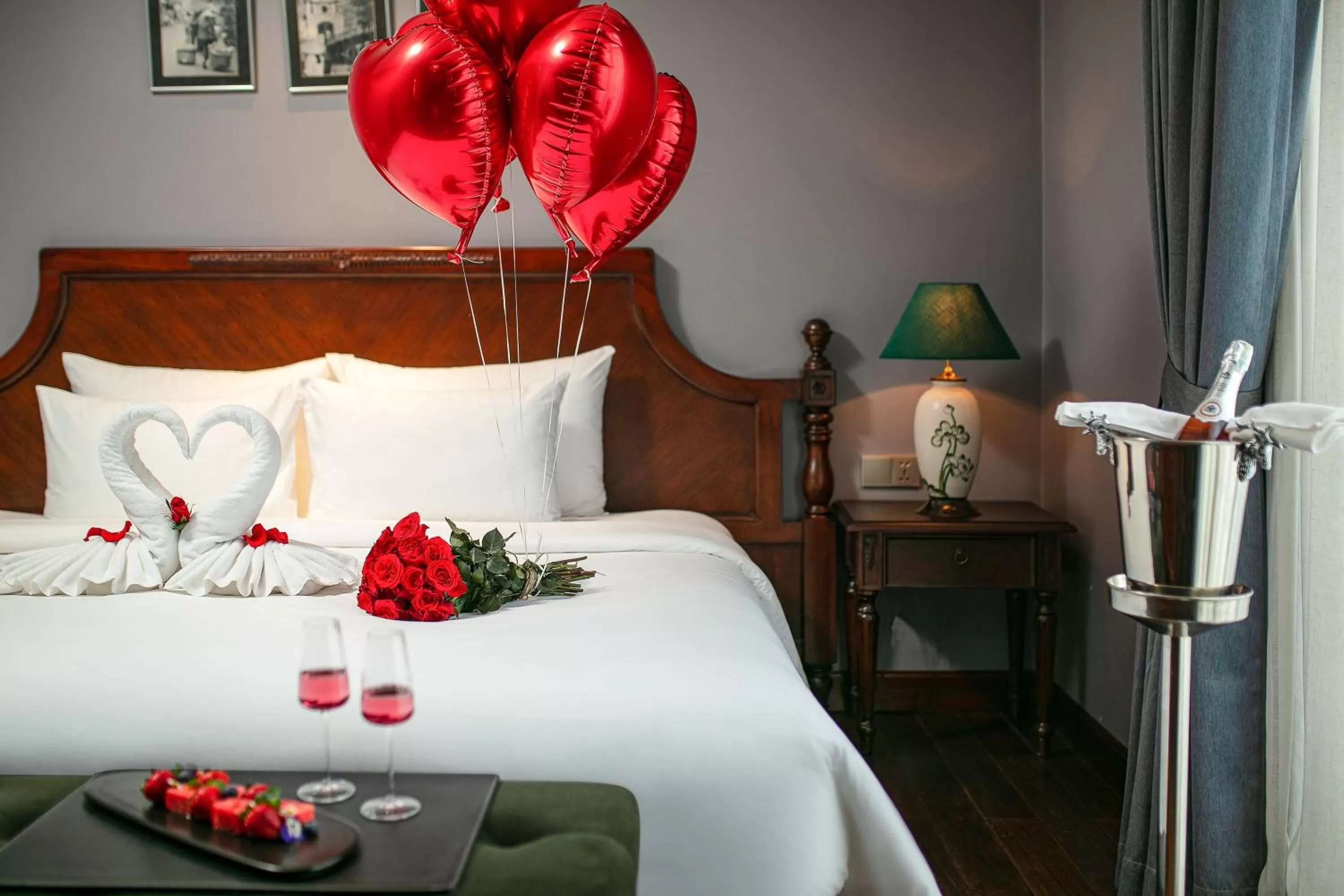 Decorative detail, Bed in La Sinfonía Majesty Hotel and Spa