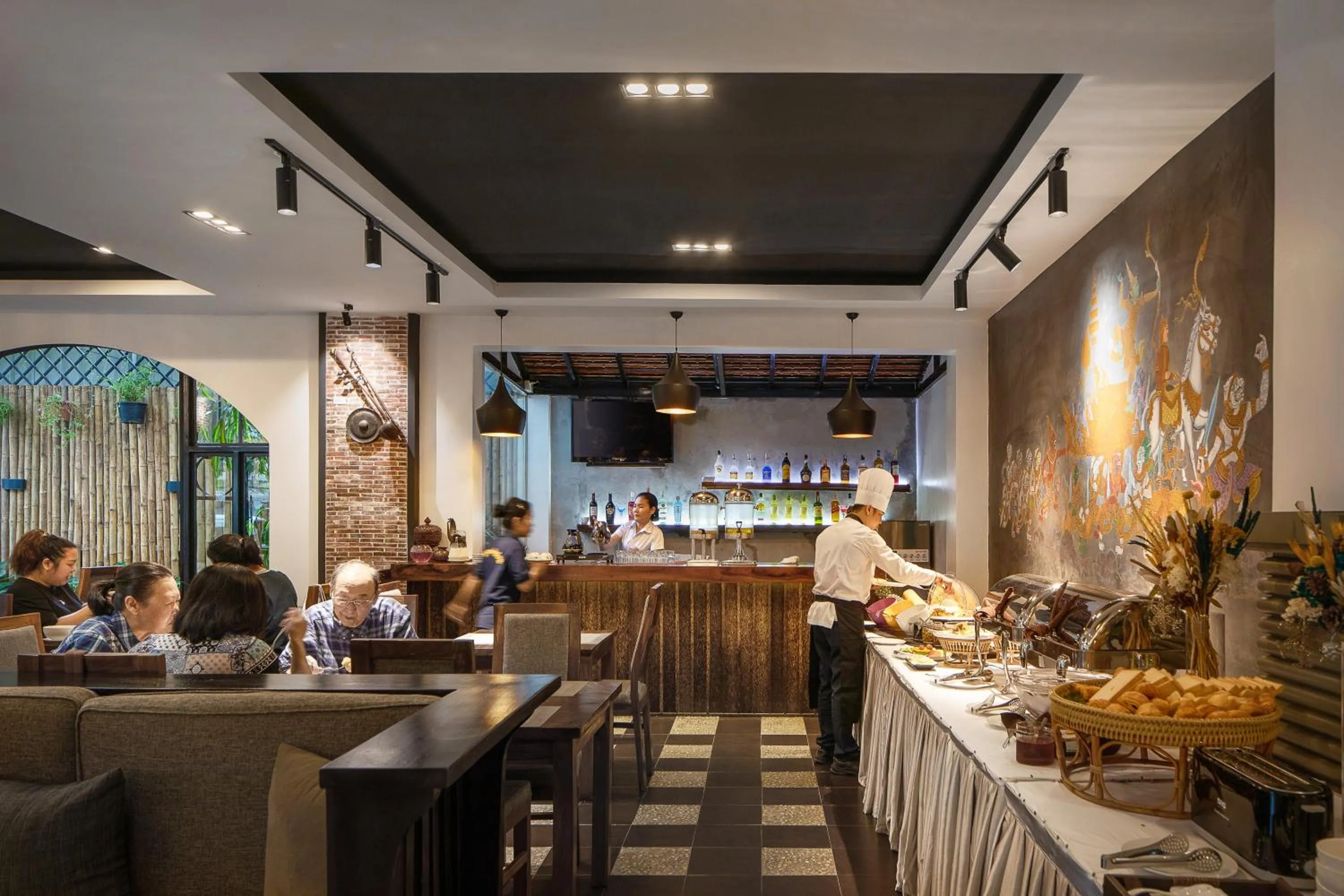 Breakfast in Apsor Palace Hotel