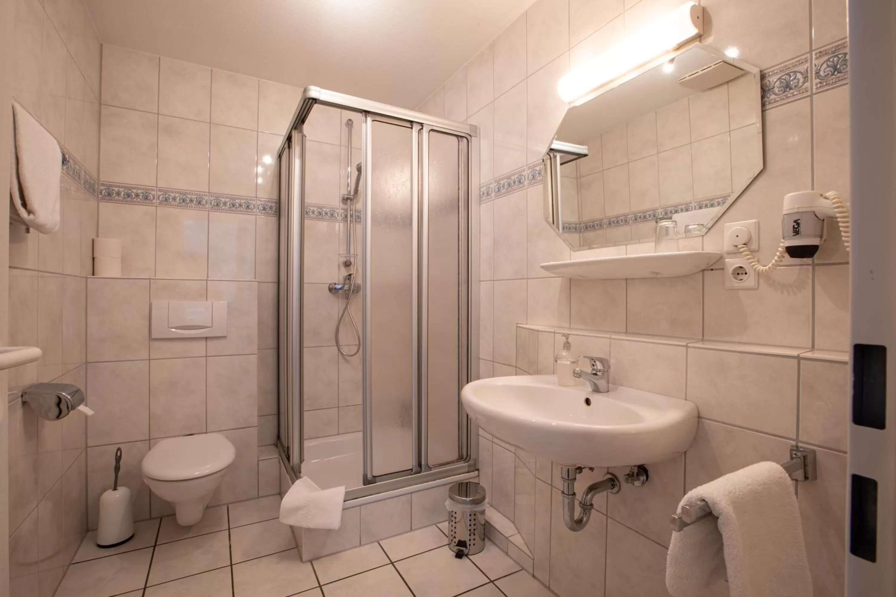 Bathroom in Hotel zur Davert