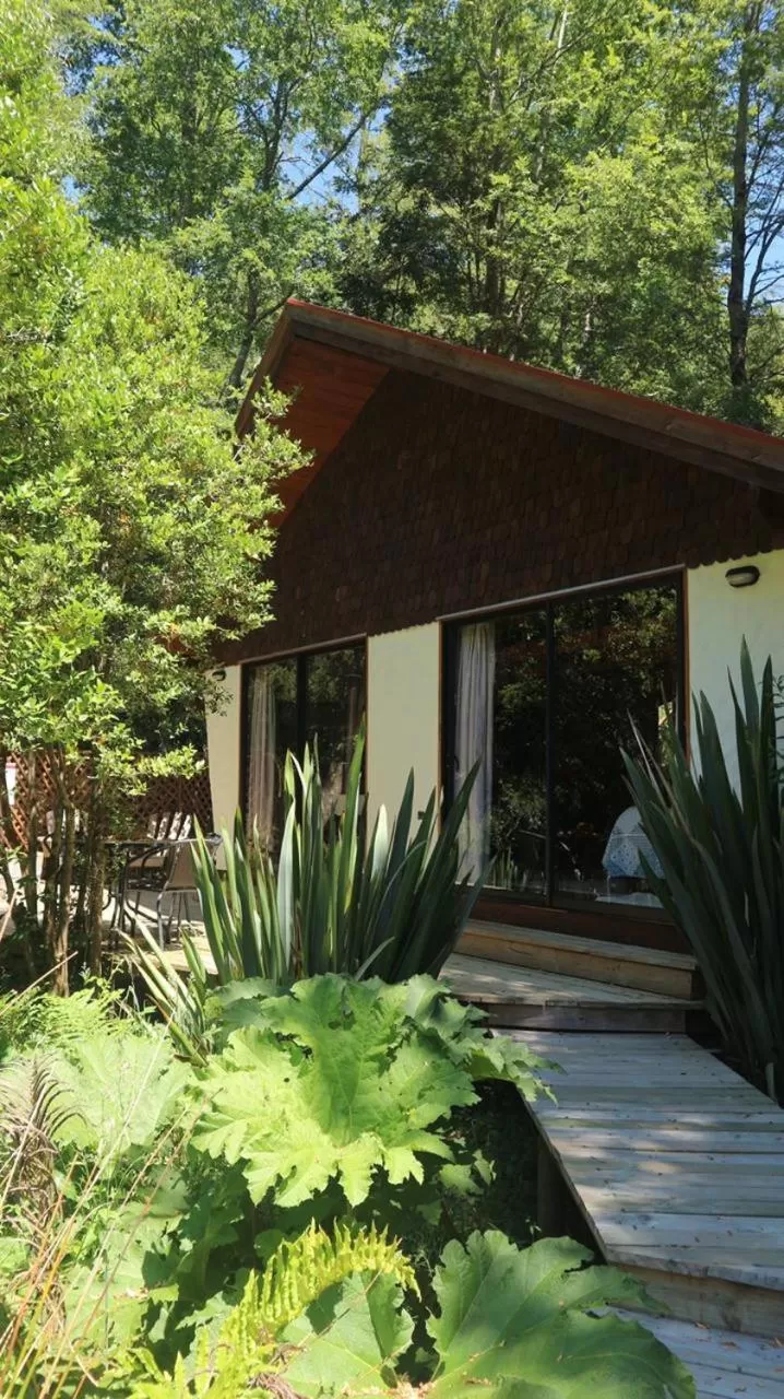 Property Building in Hotel Salto del Carileufu