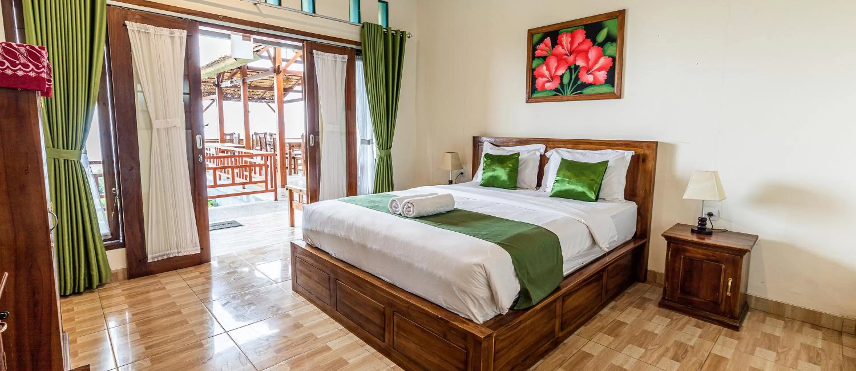 Property building, Bed in D' Artha Cottage