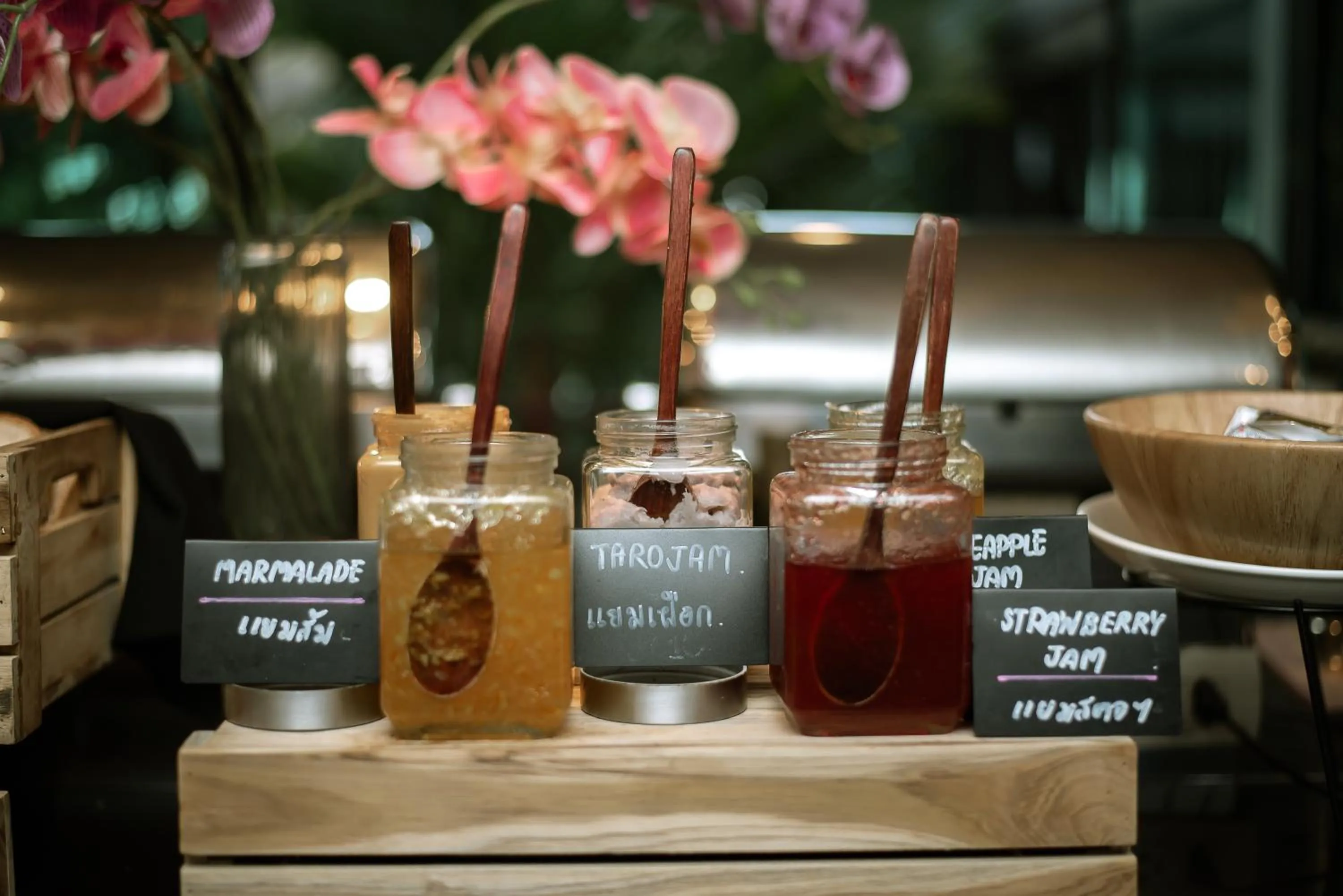 Breakfast in Anyavee Tubkaek Beach Resort