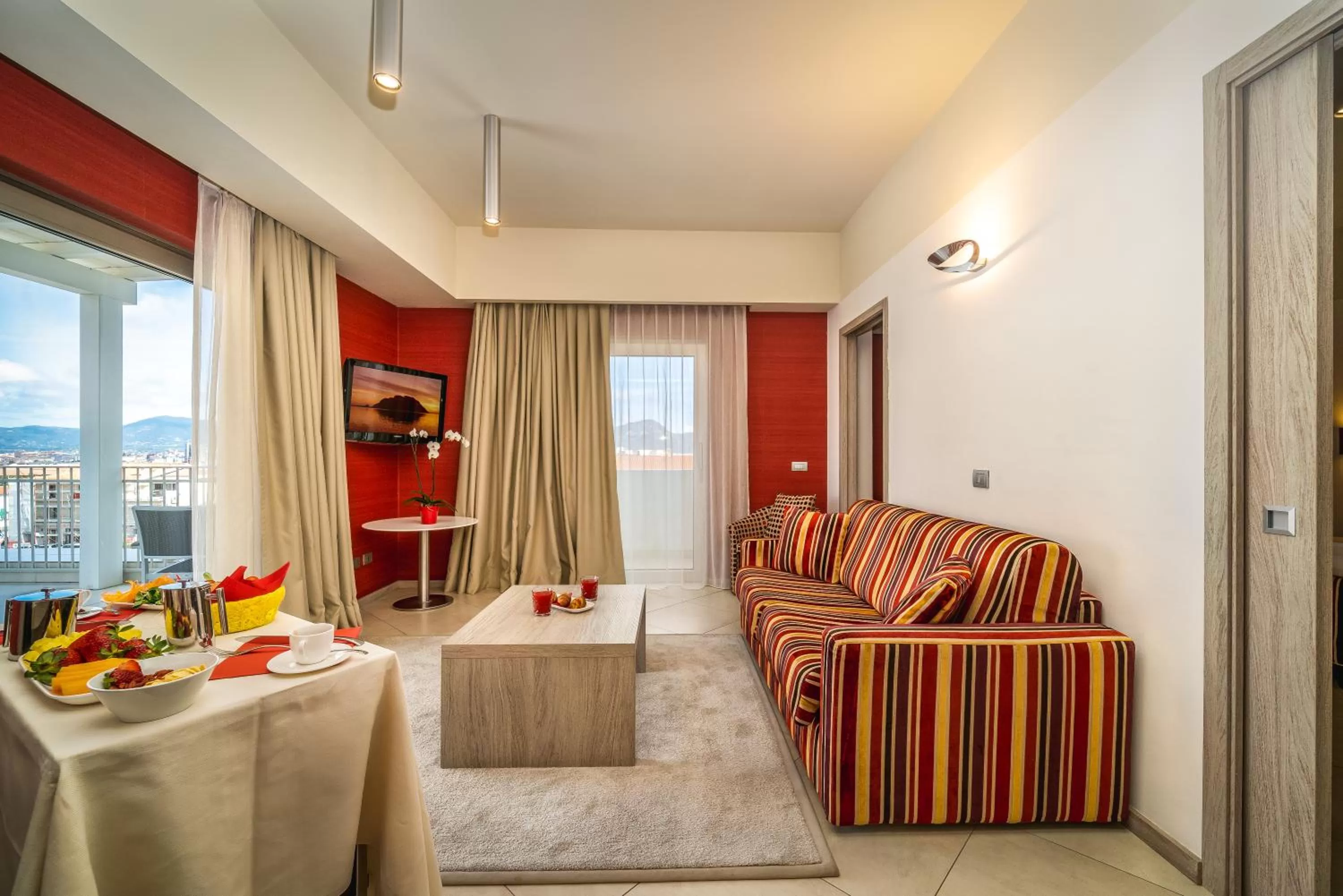 Living room in Jazz Hotel