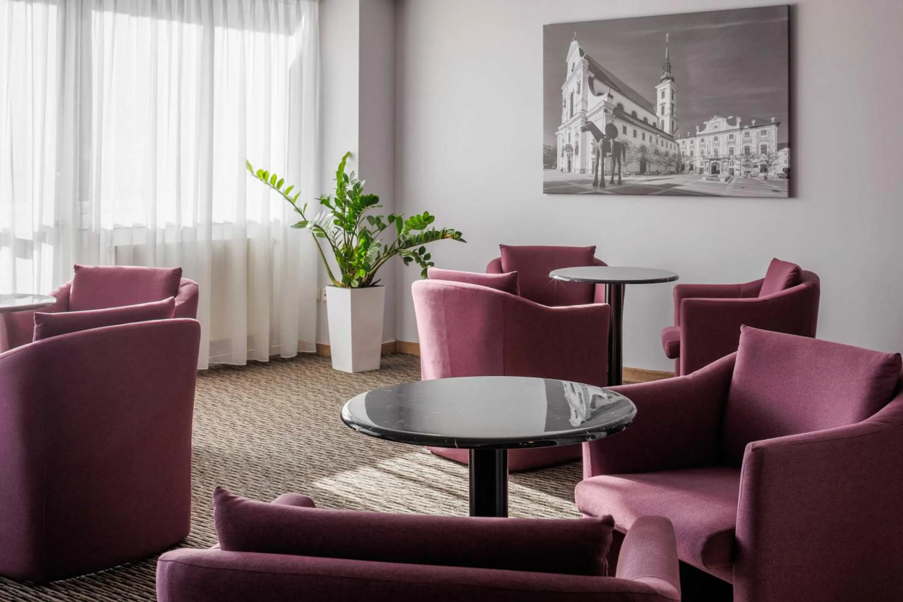 Lobby or reception in OREA Hotel Voro Brno