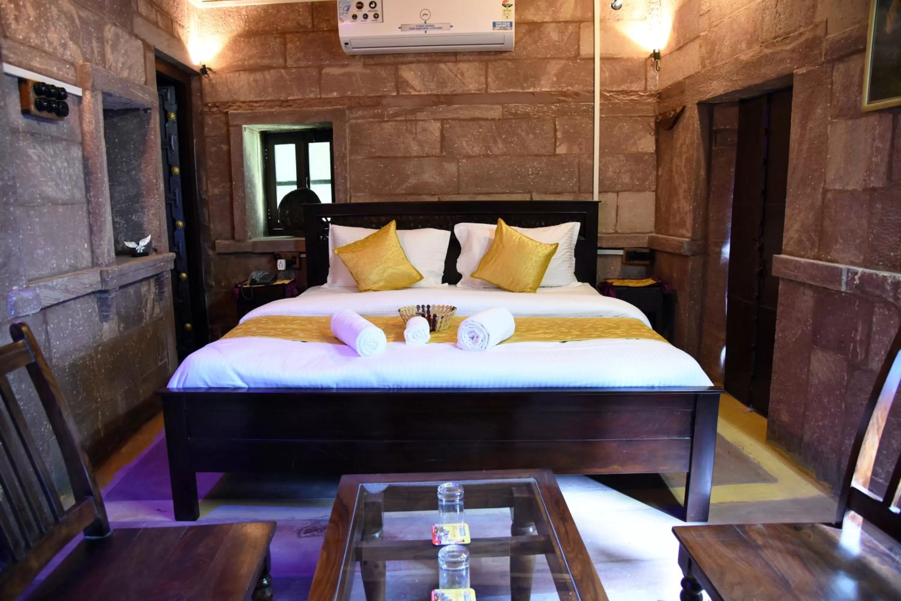 Bed in The Thikana Heritage