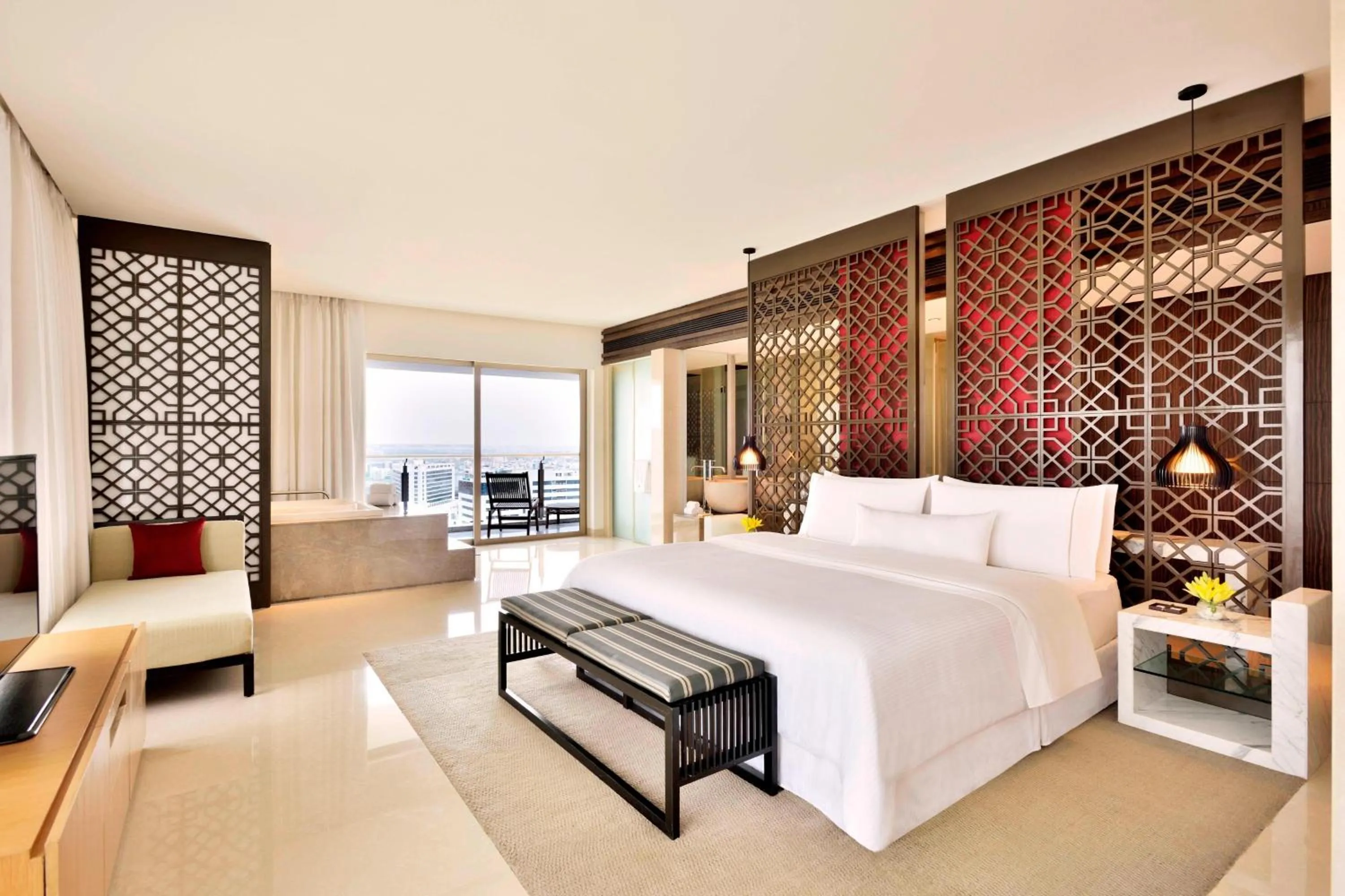 Photo of the whole room, Bed in The Westin Hyderabad Mindspace