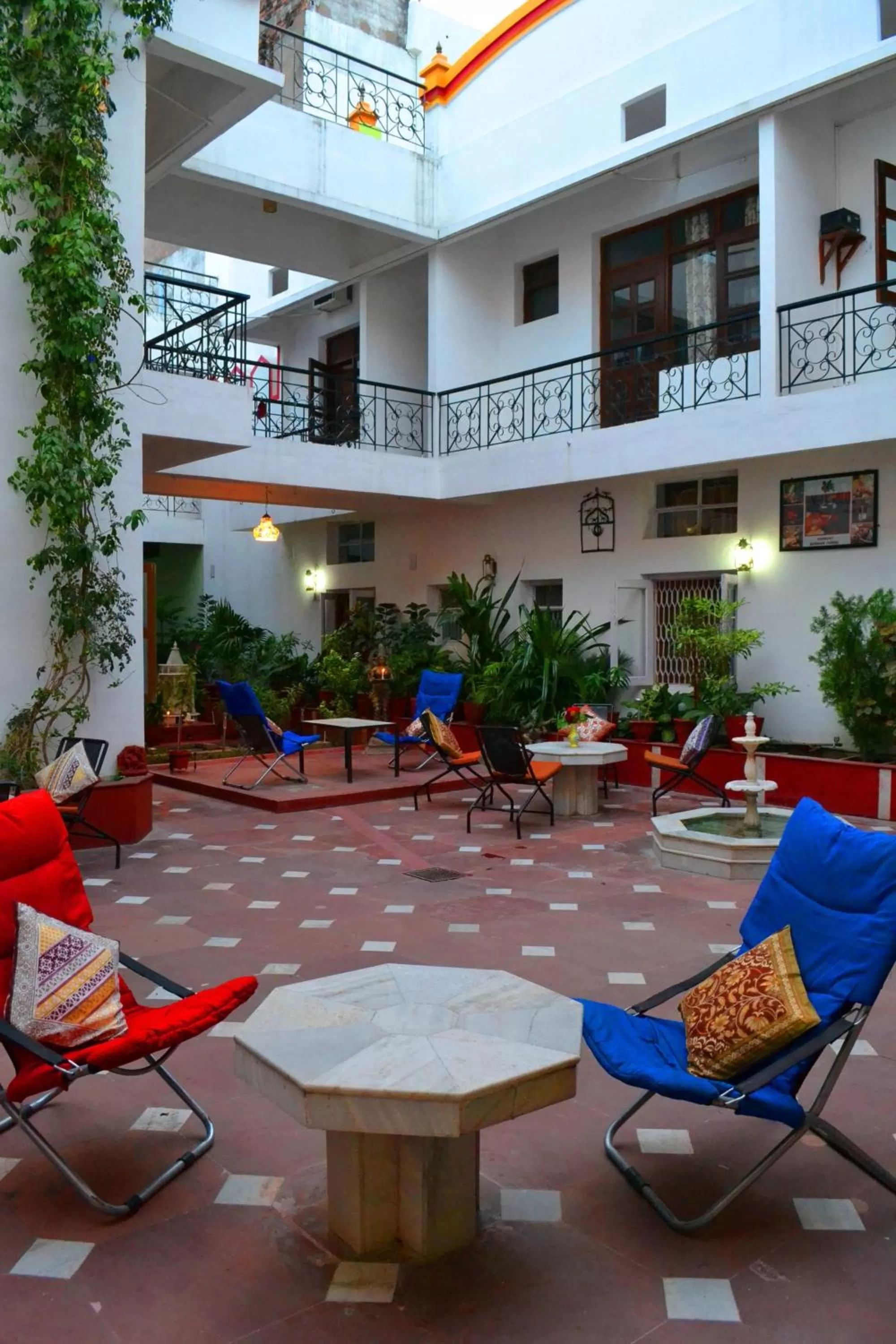 Patio in Hotel Harmony