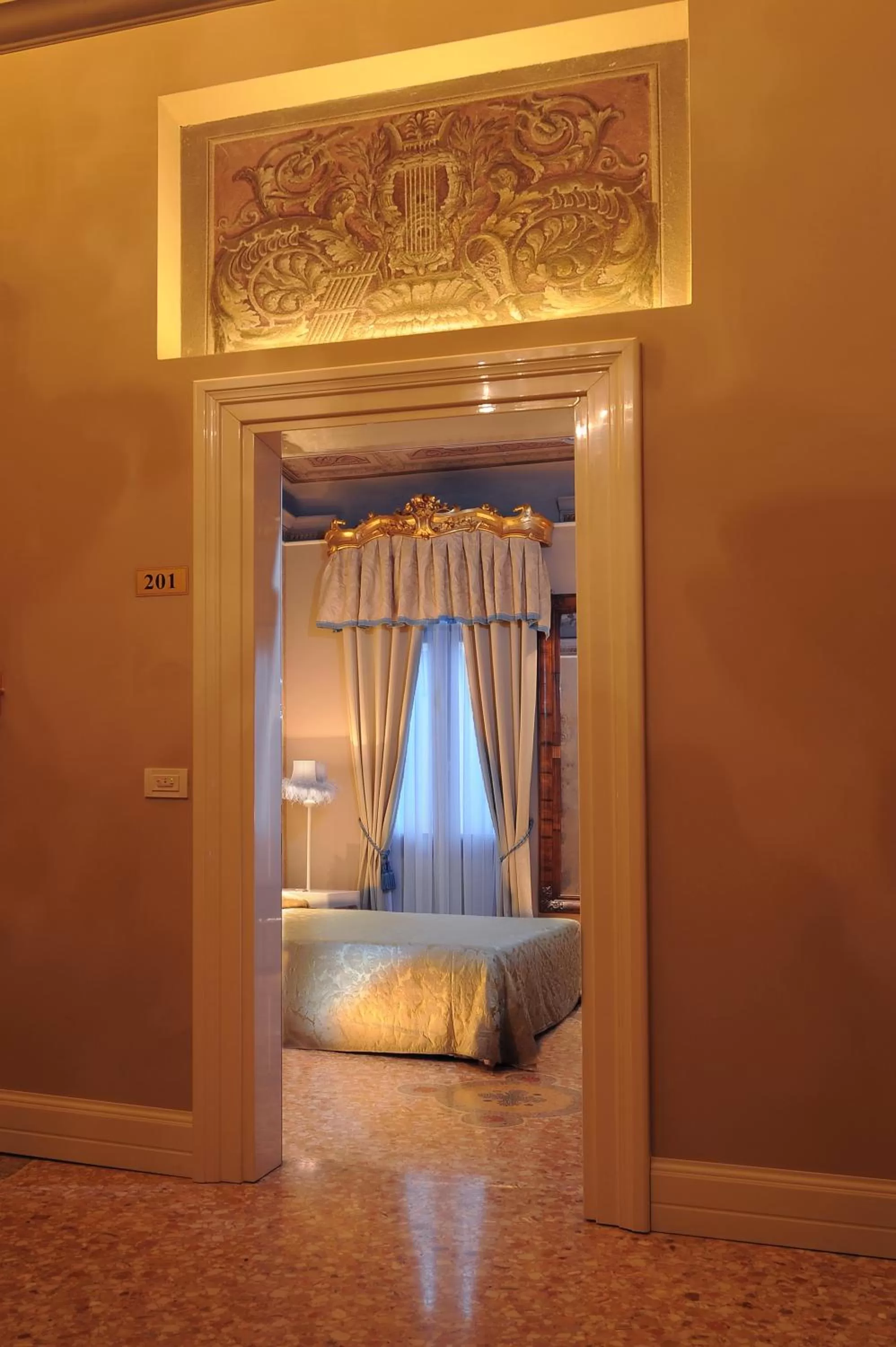 Bed in Hotel Ai Due Principi