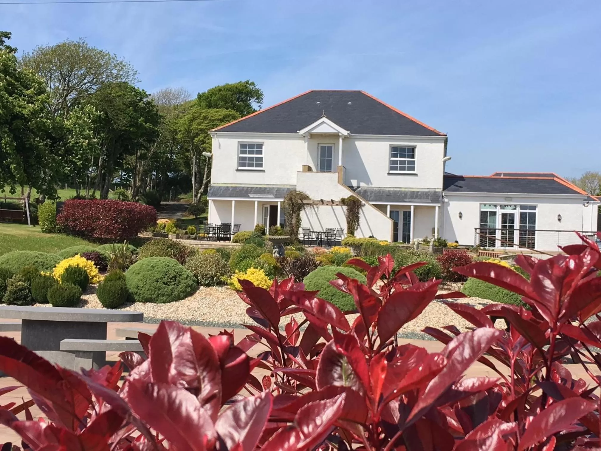 Garden in Beggars Reach Hotel