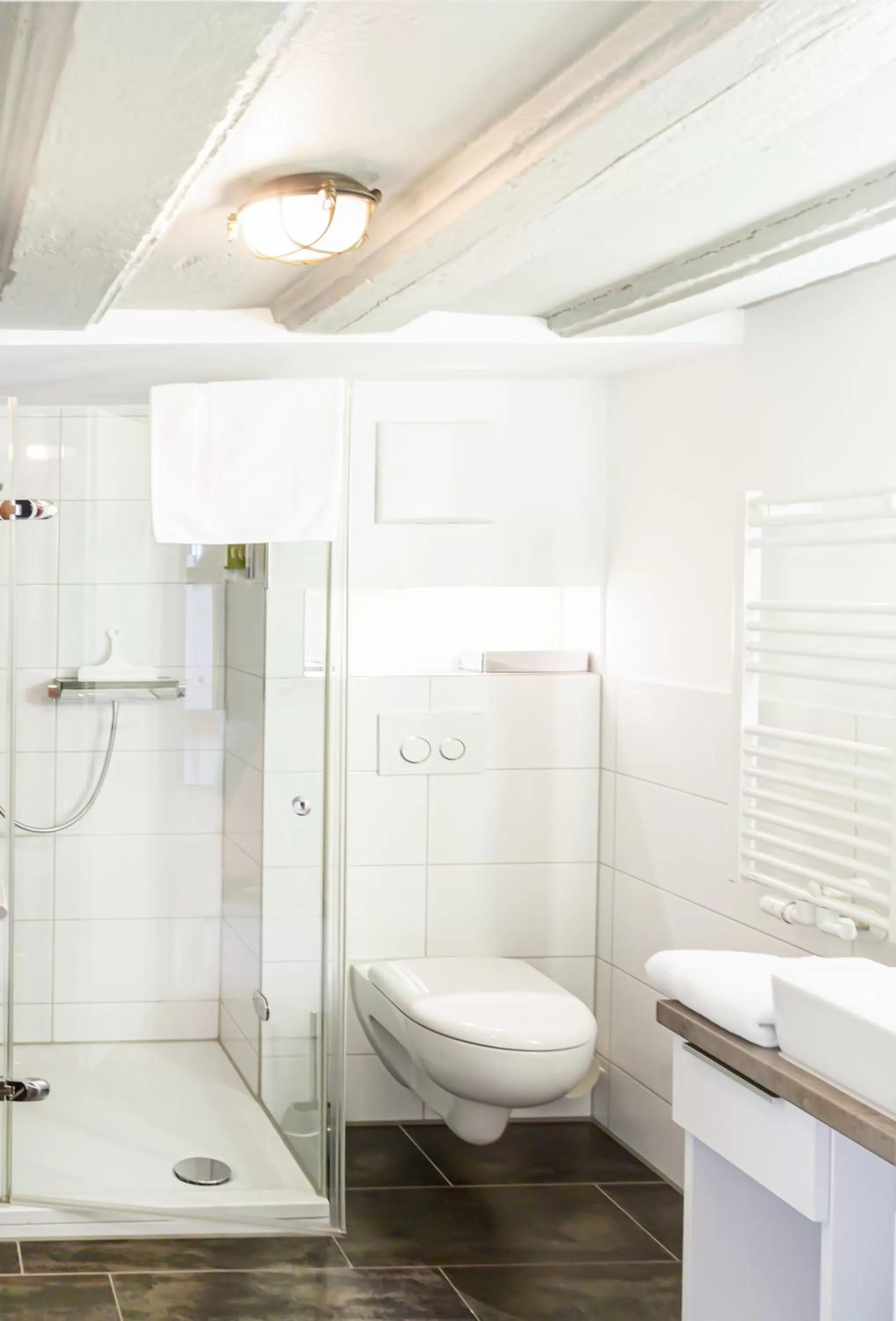 Shower in Hotel Alte Schule