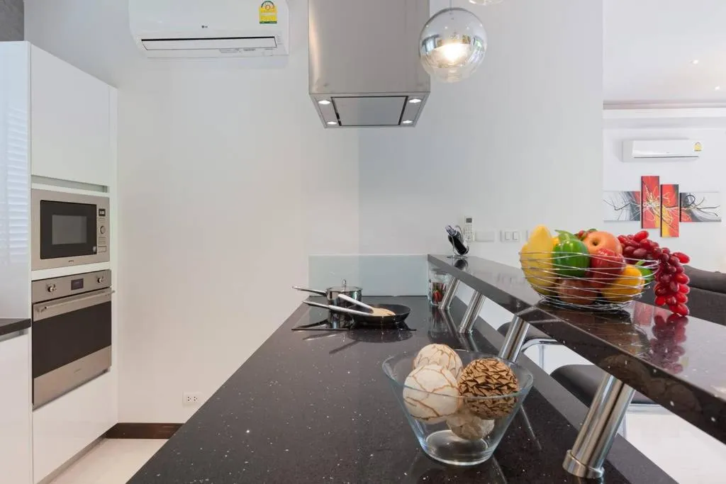 Kitchen or kitchenette in Inspire Villas Phuket